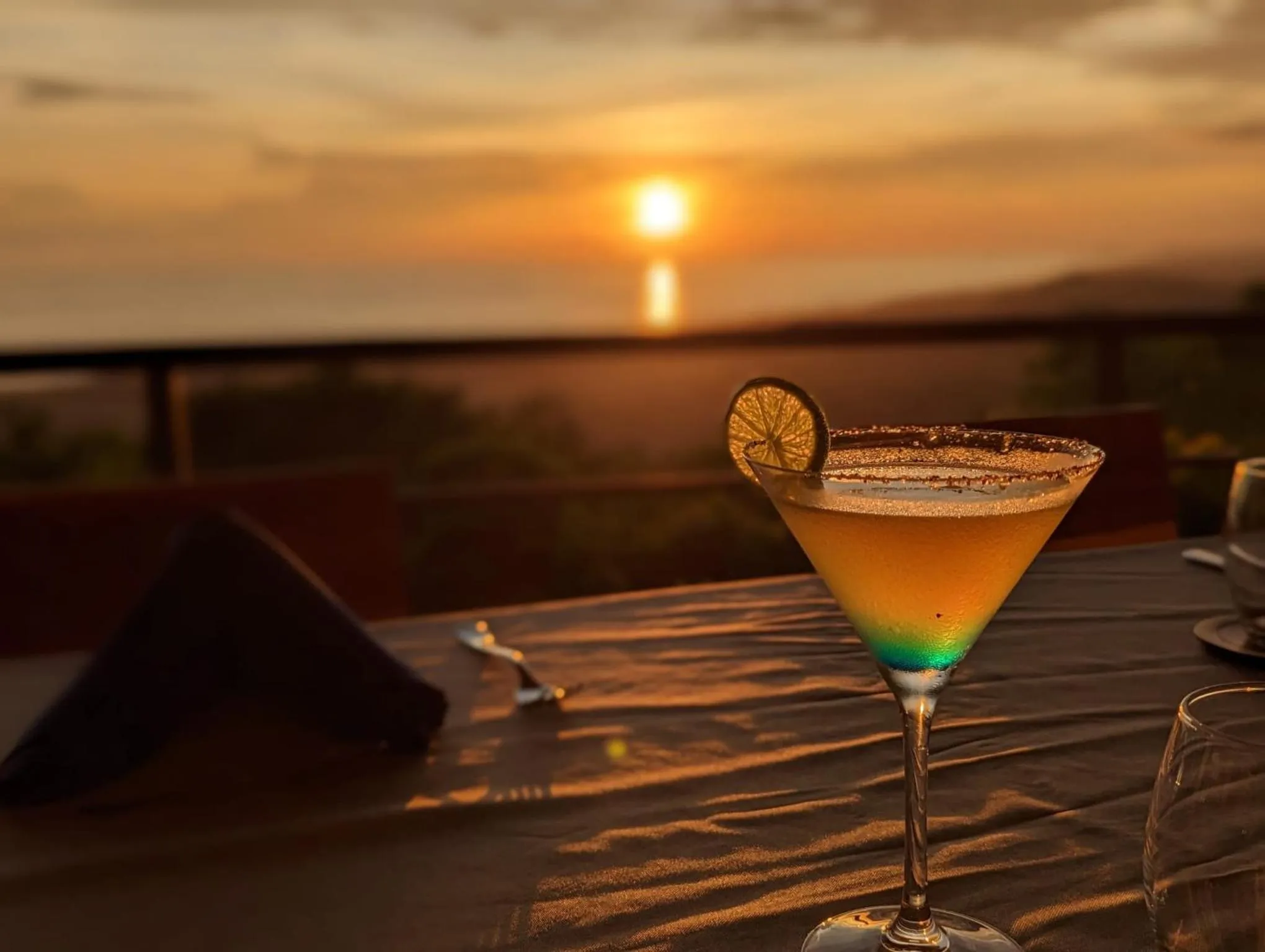 Sunset in Lapazul Boutique Hotel