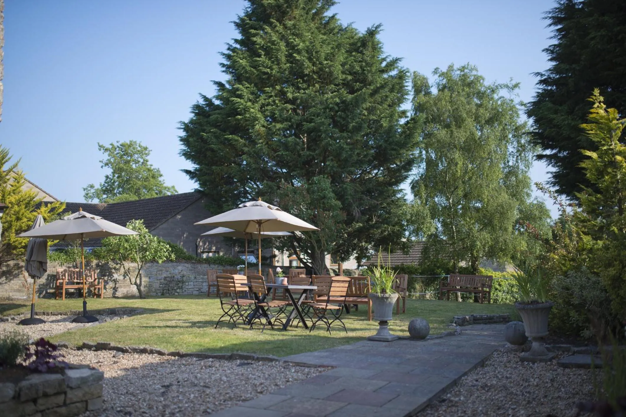 Garden in The White Hart