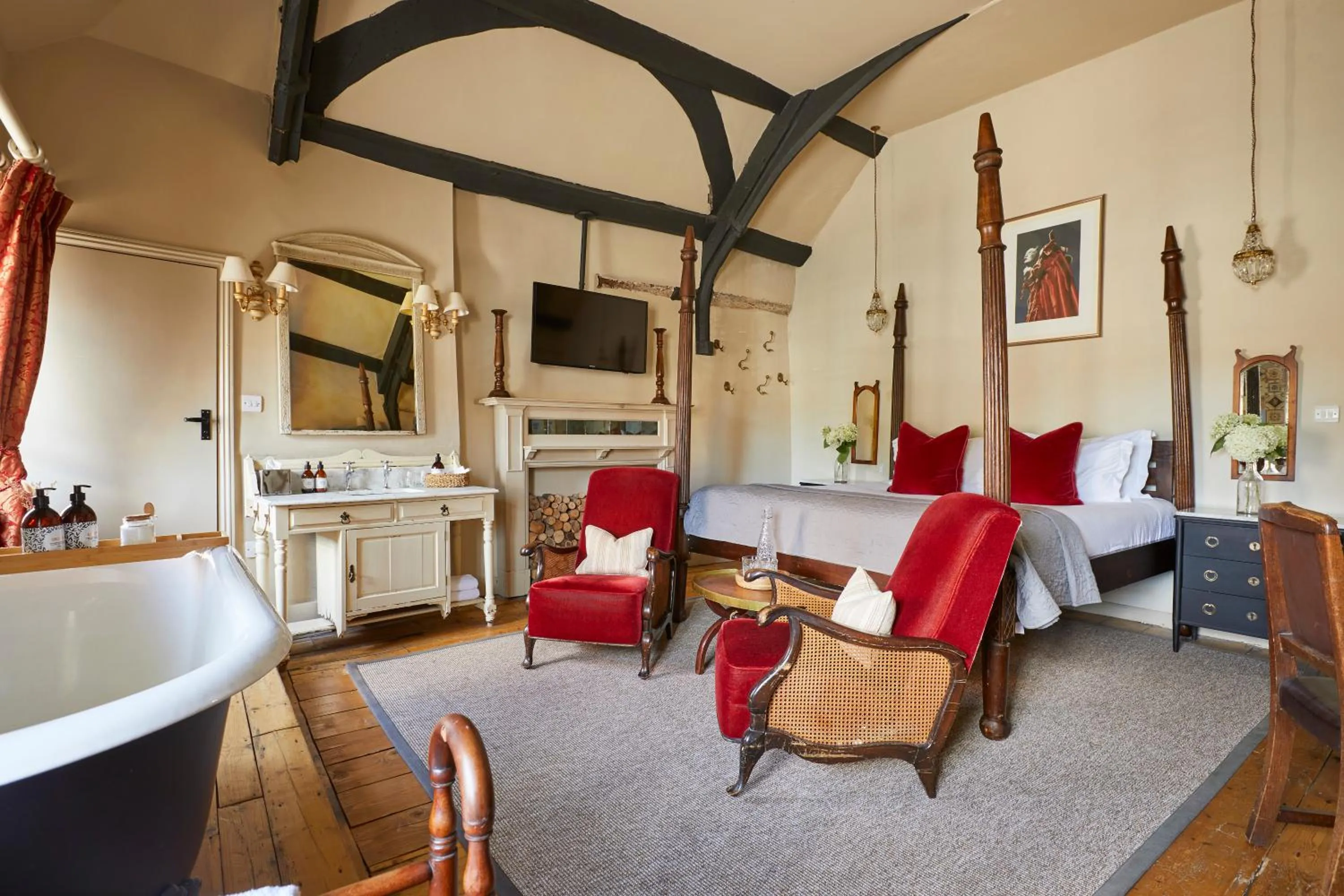 Bedroom in The White Hart