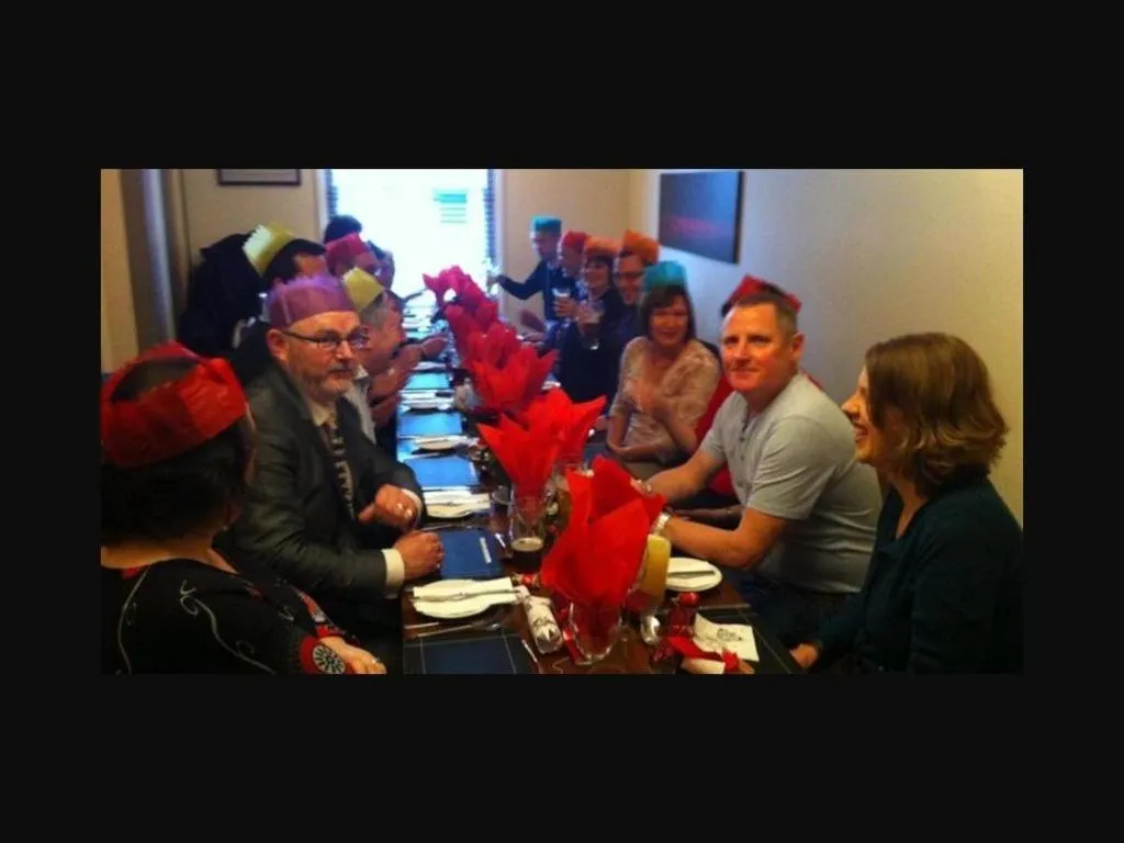 Dining area in The Old Bell