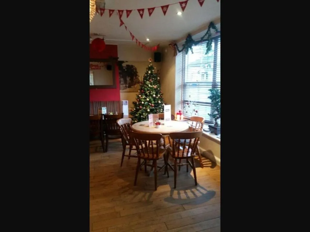 Dining area in The Old Bell
