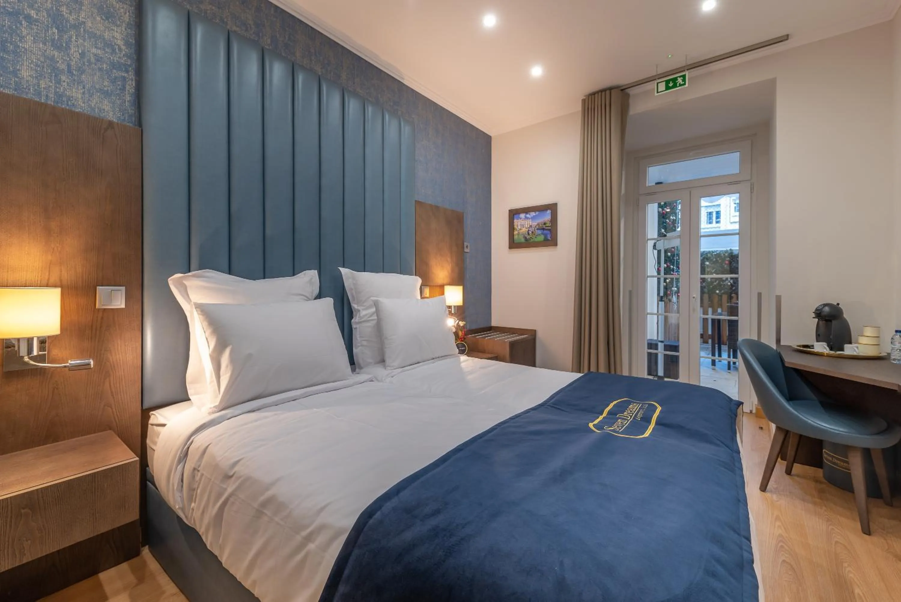 Bed in Seven Dreams Suites