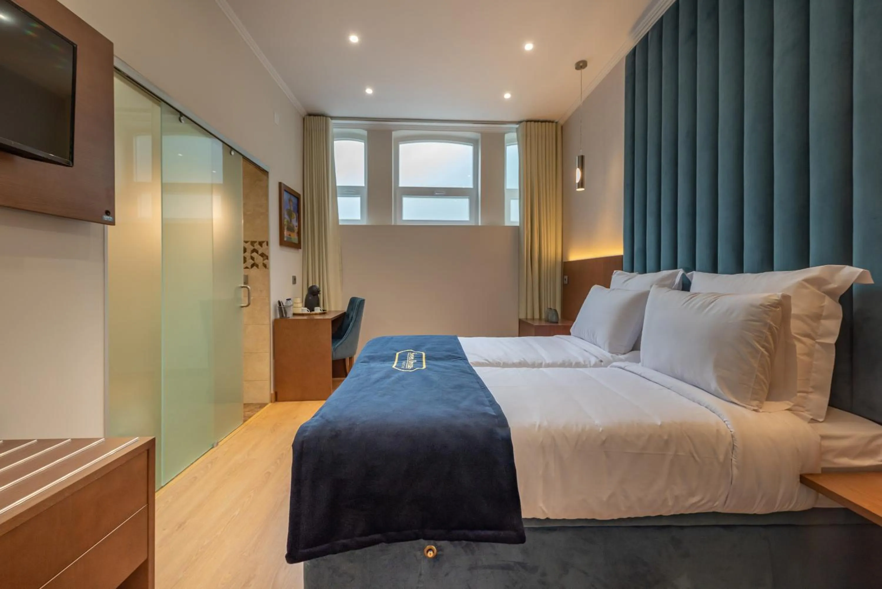 Bed in Seven Dreams Suites