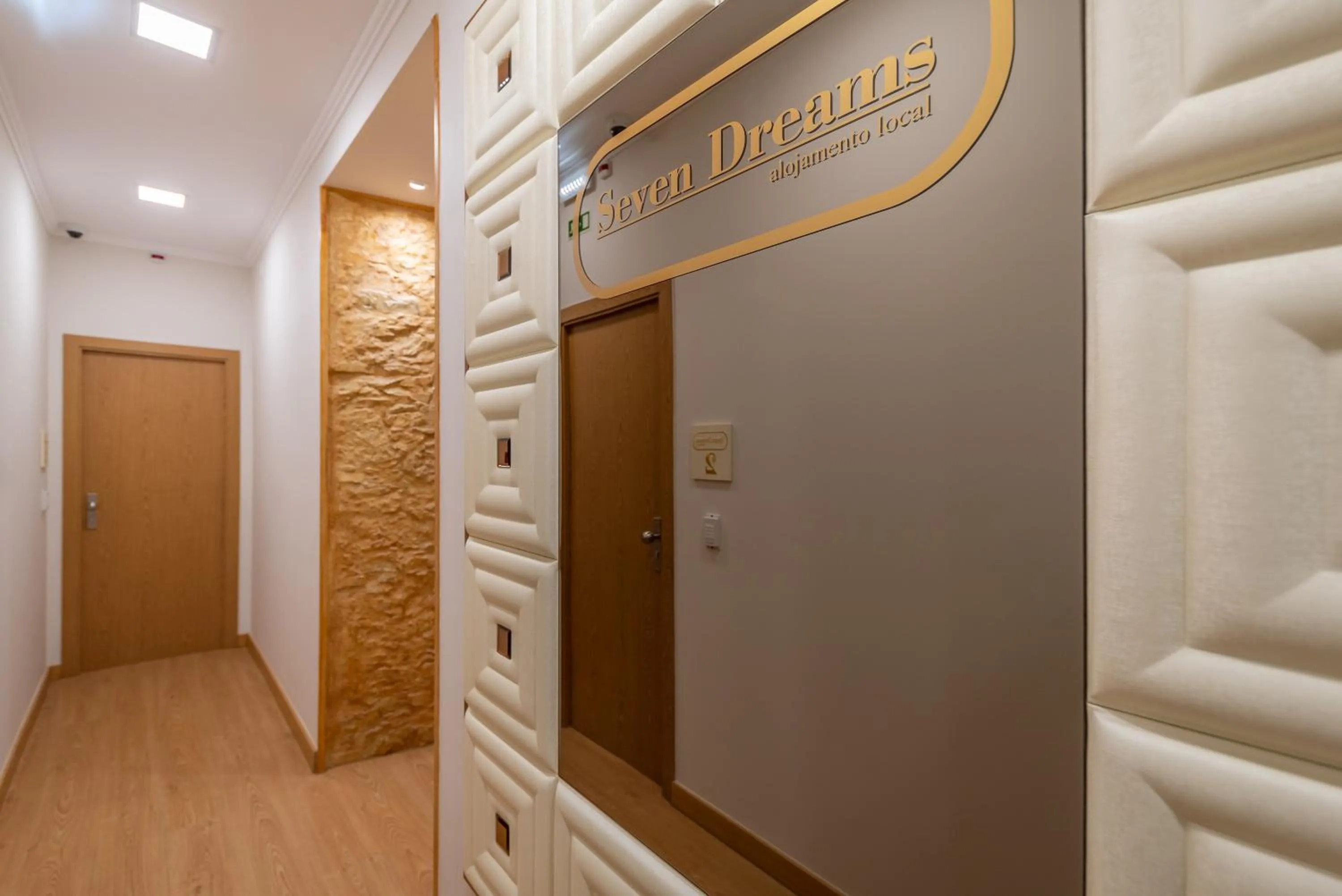 Property logo or sign in Seven Dreams Suites