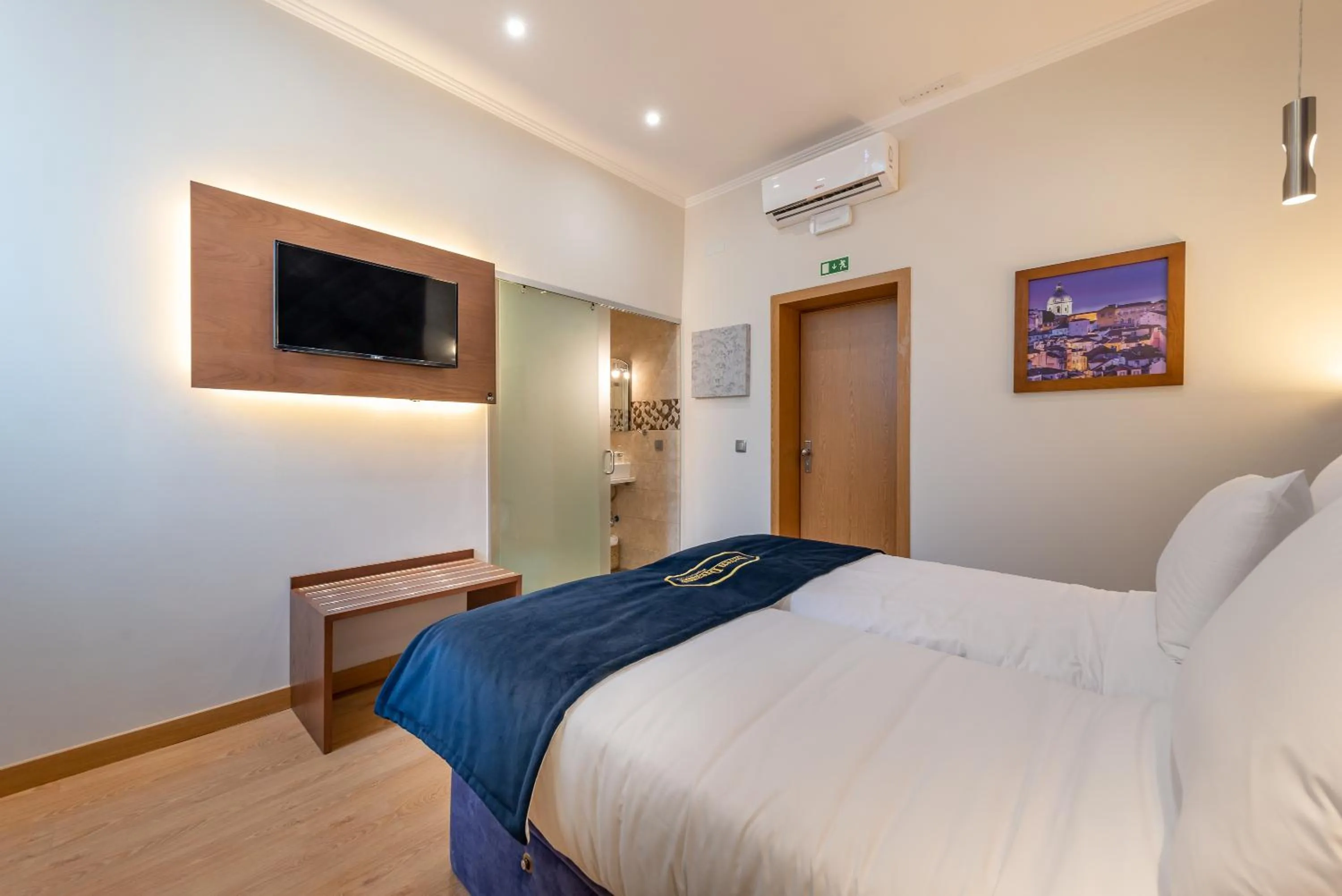 Bed in Seven Dreams Suites