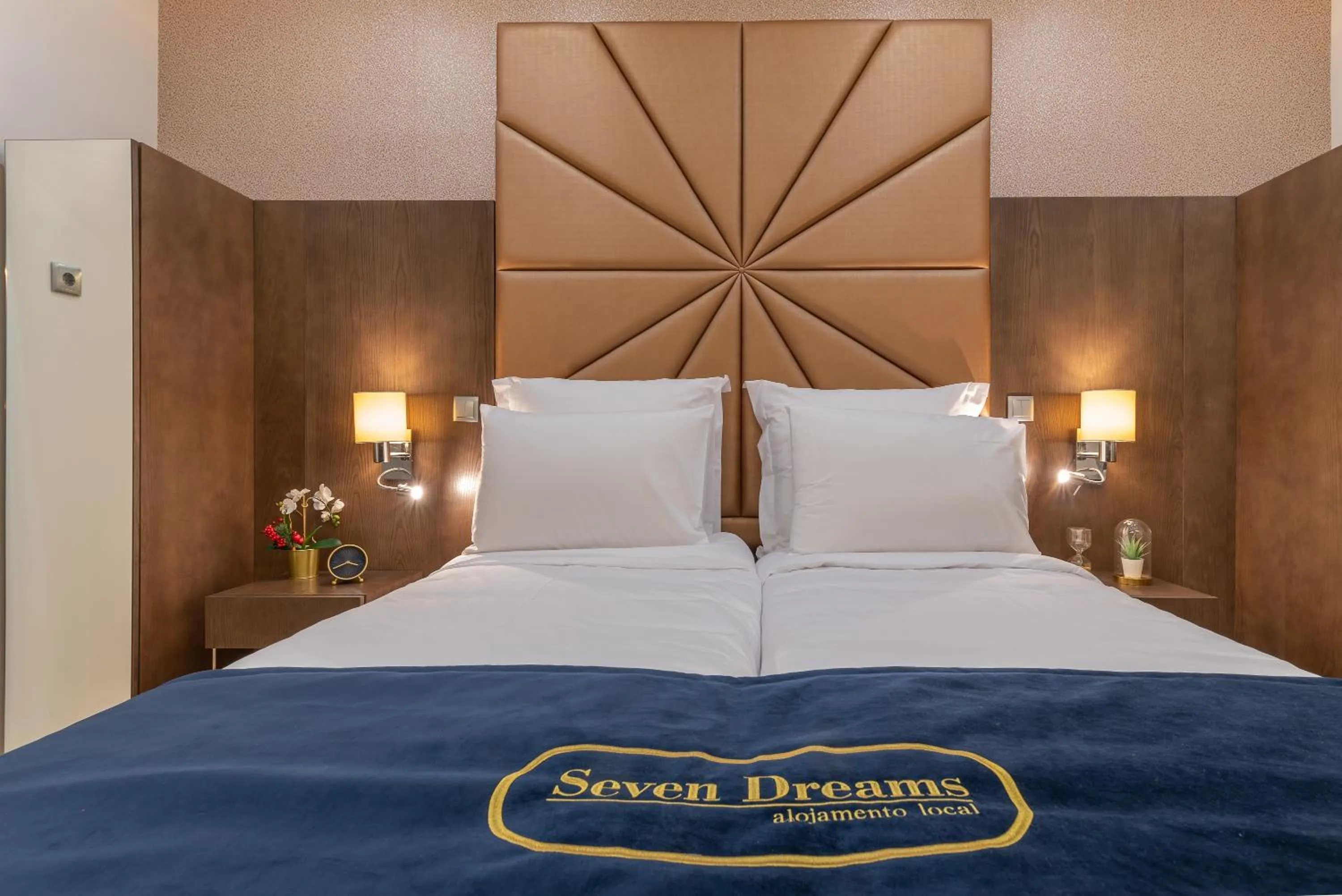 Bed in Seven Dreams Suites