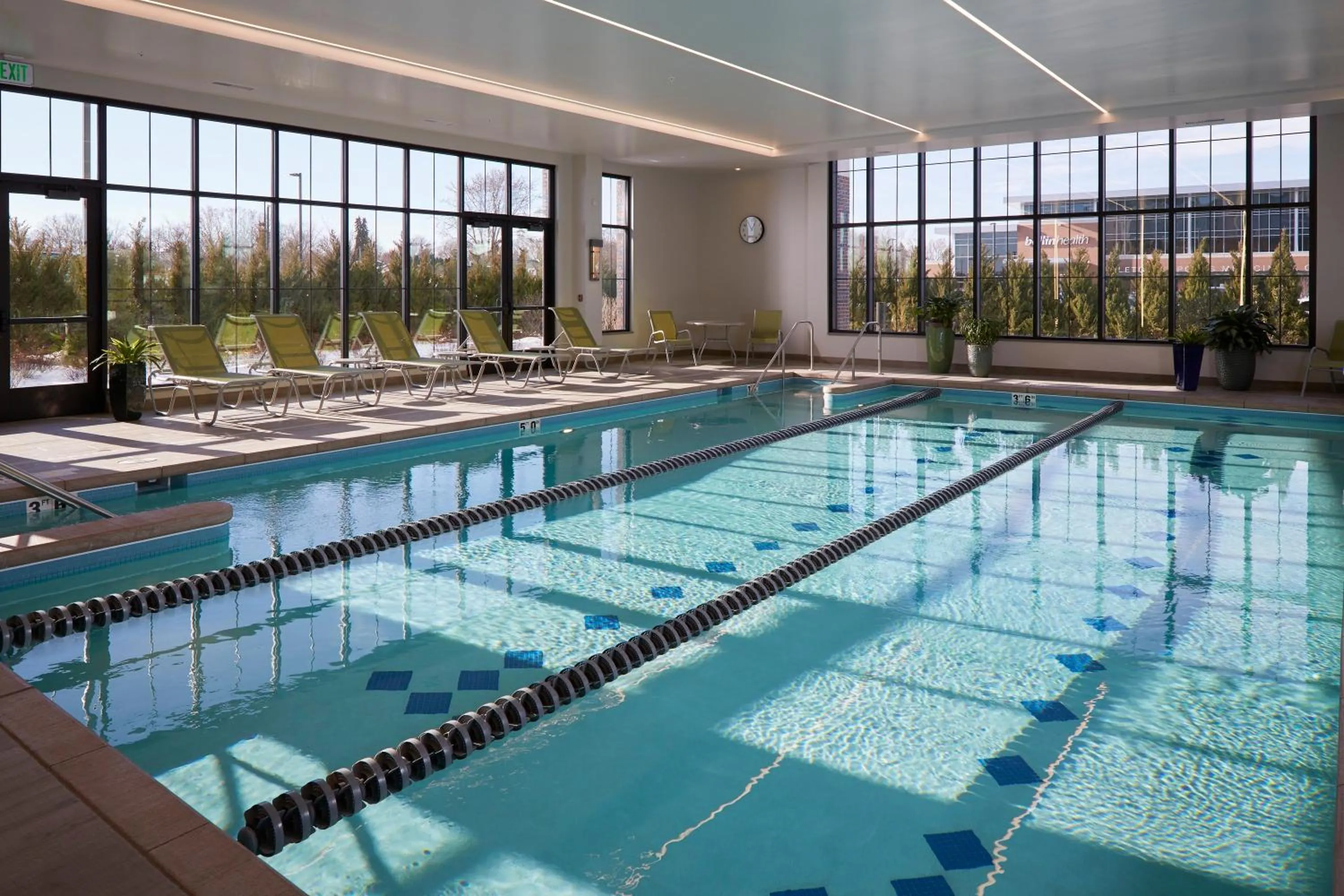 Pool view in Lodge Kohler