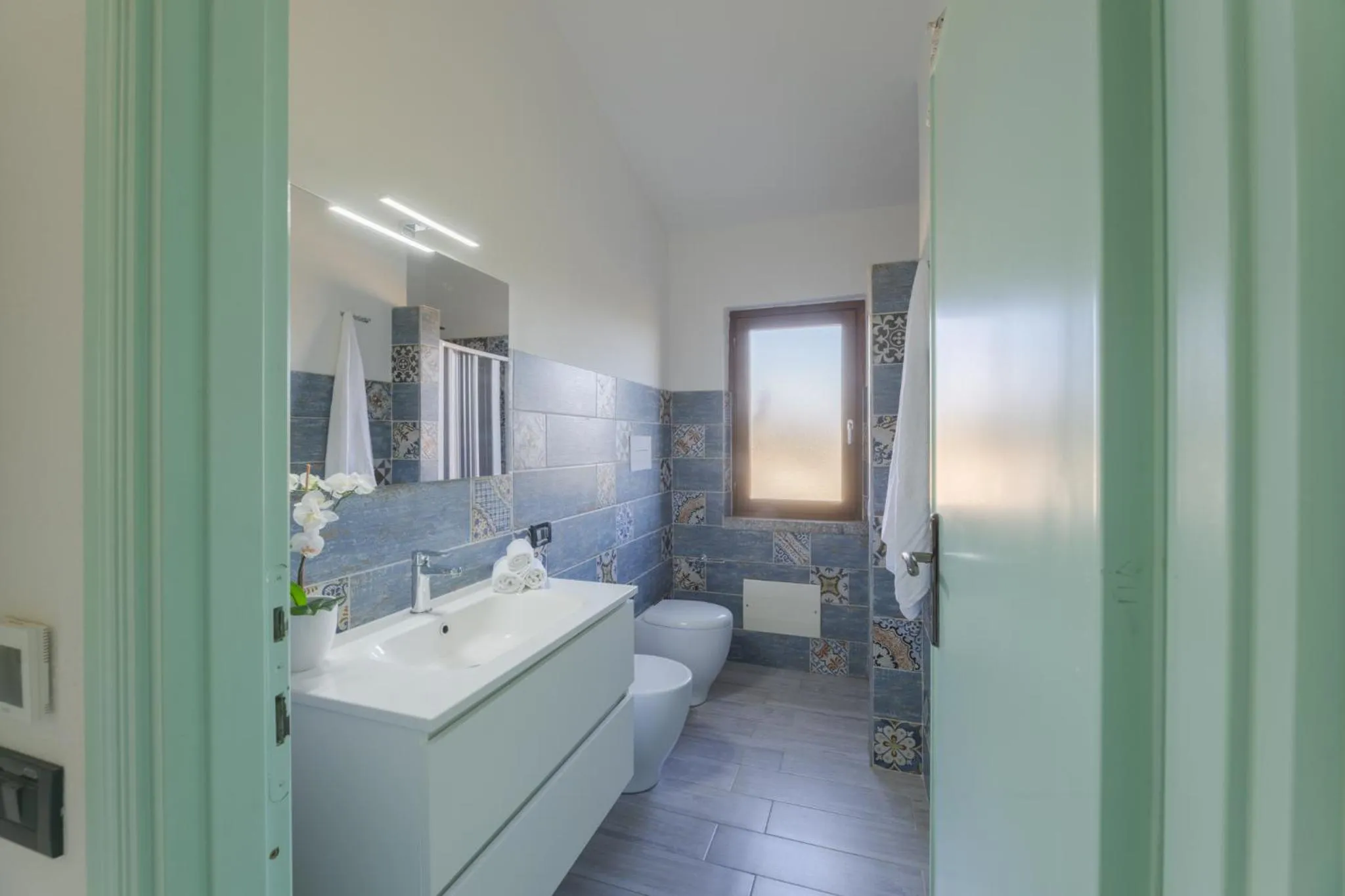 Bathroom in Appartamenti Le Magnolie