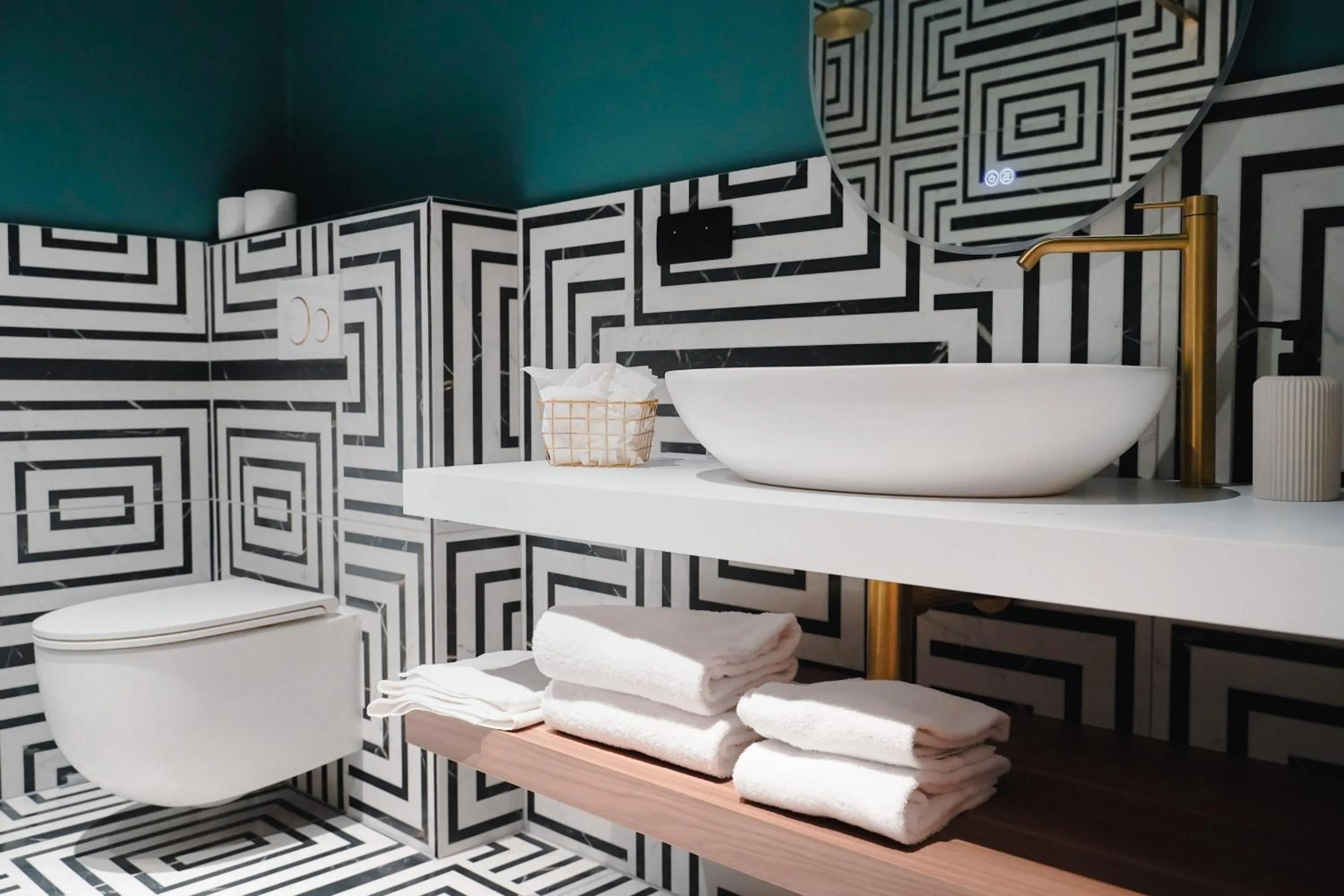 Bathroom in Hôtel Fesch & Spa