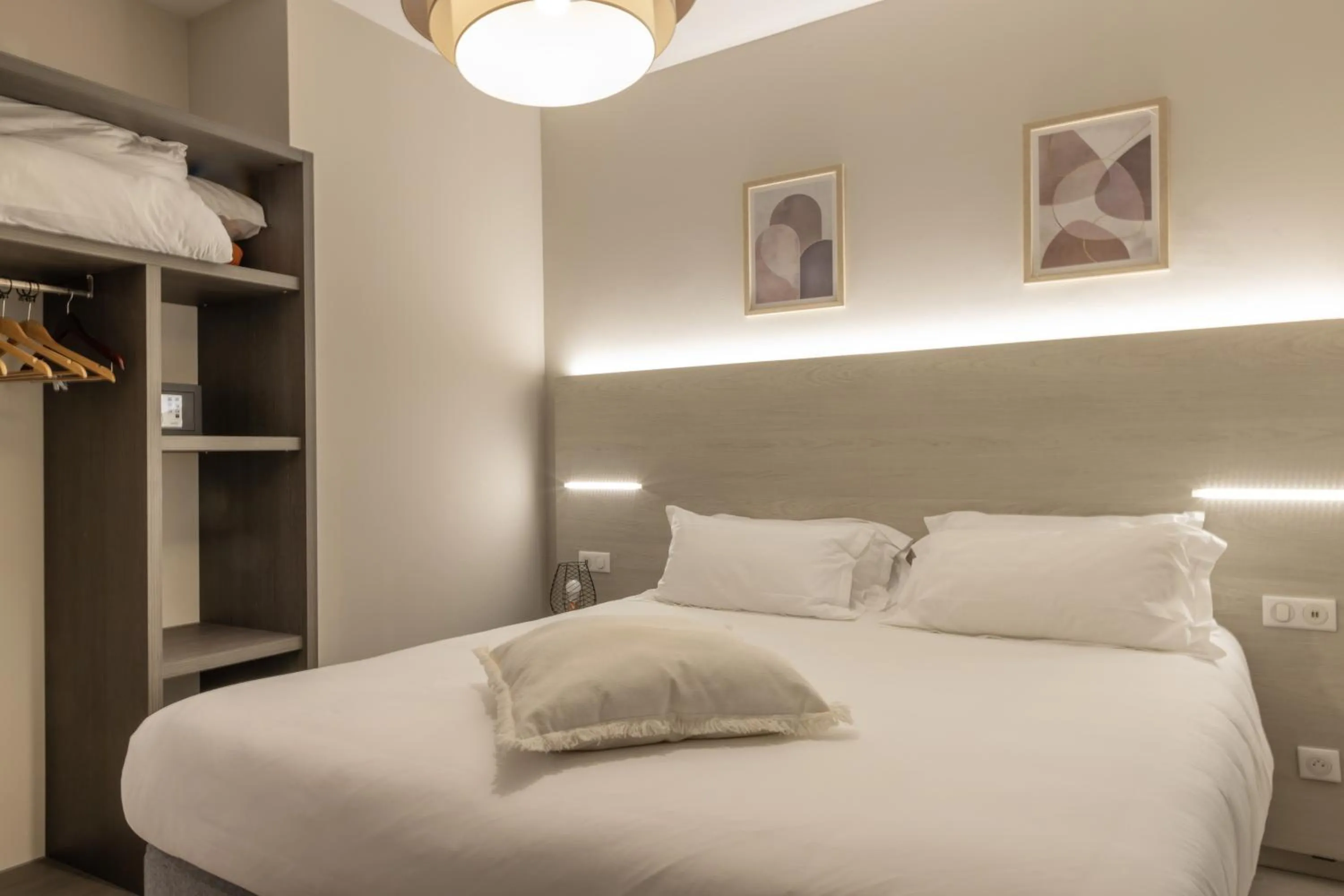 Bed in Hôtel Fesch & Spa