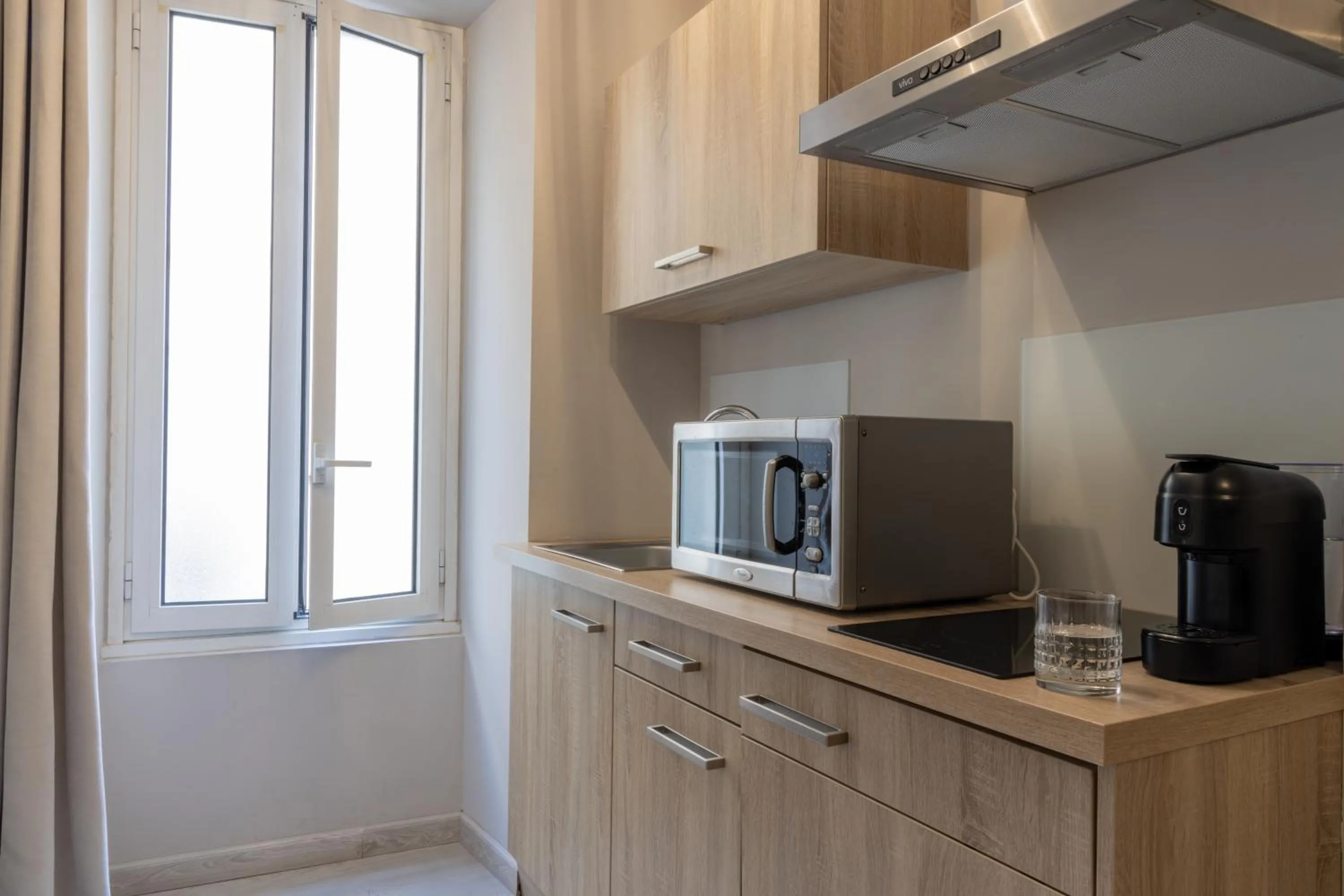 kitchen in Hôtel Fesch & Spa