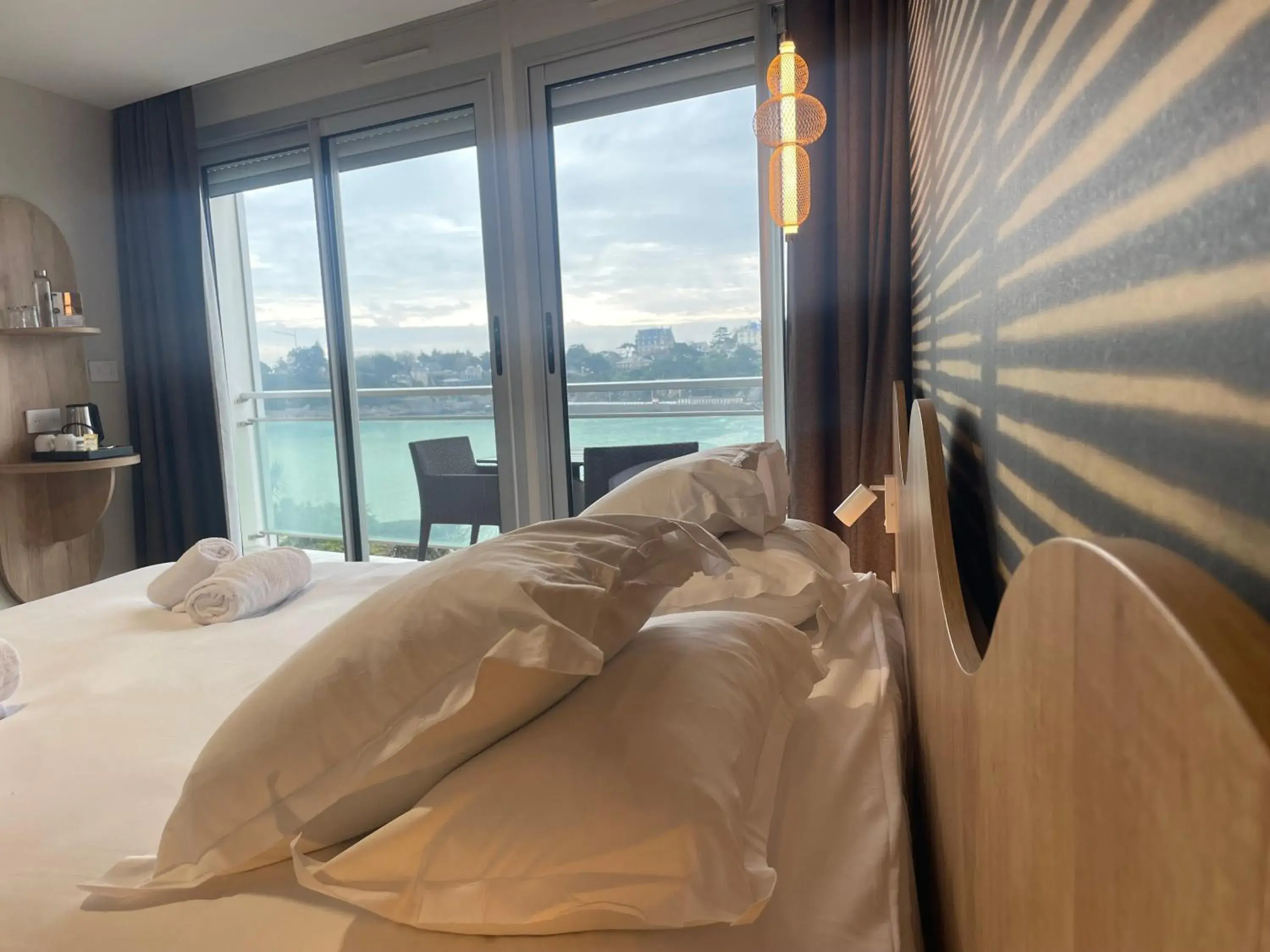 Waterfront Superior Queen Room with Terrace - Non-Smoking in Le Crystal Dinard, Sure Hotel Collection by Best Western Waterfront Superior Queen Room with Terrace - Non-Smoking in Le Crystal Dinard, Sure Hotel Collection by Best Western