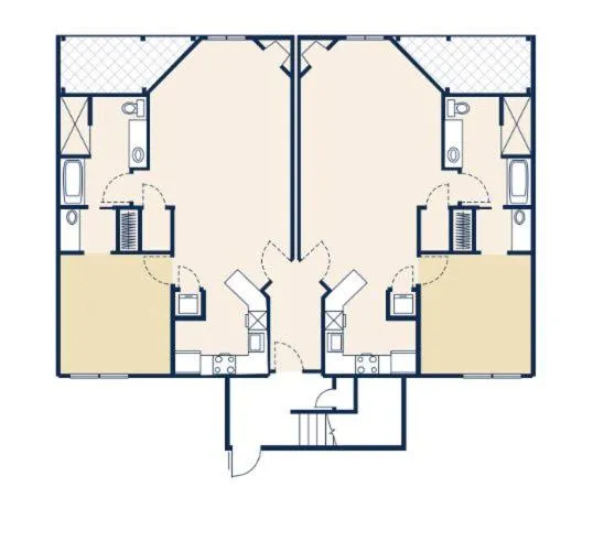 Floor plan in The Colonies at Williamsburg