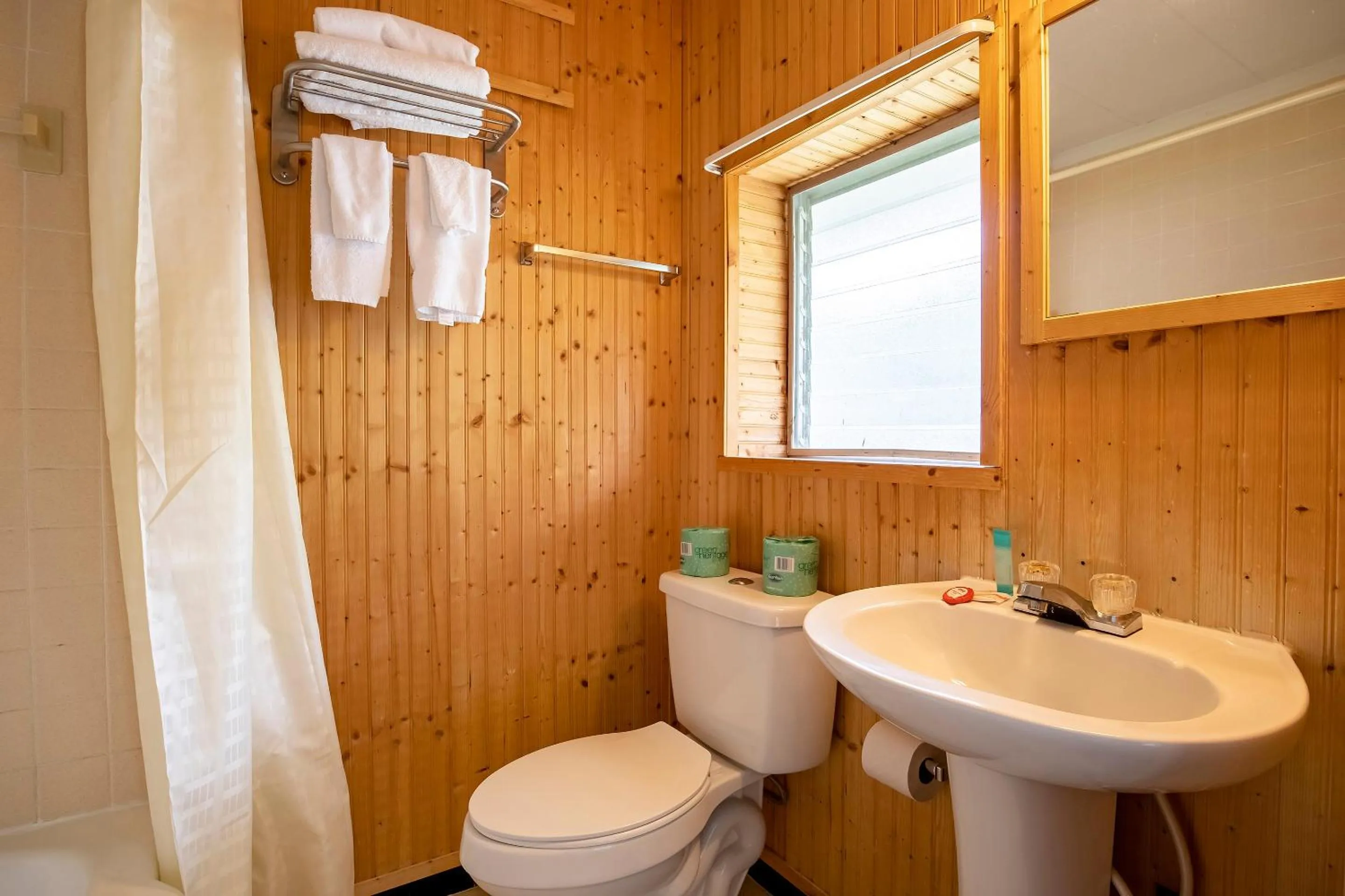 Bathroom in Lloyd's On The River Country Inn By Oyo