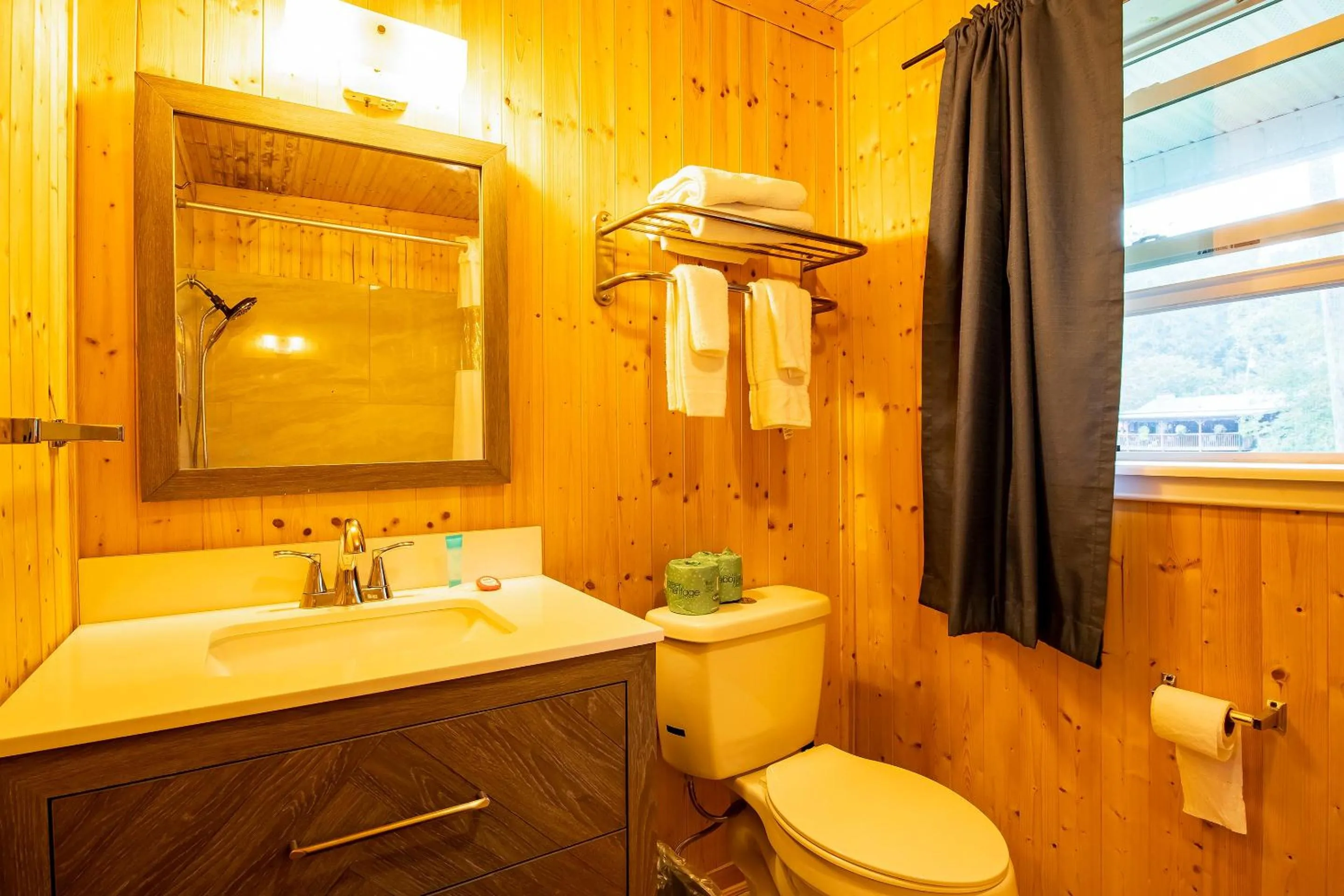 Bathroom in Lloyd's On The River Country Inn By Oyo