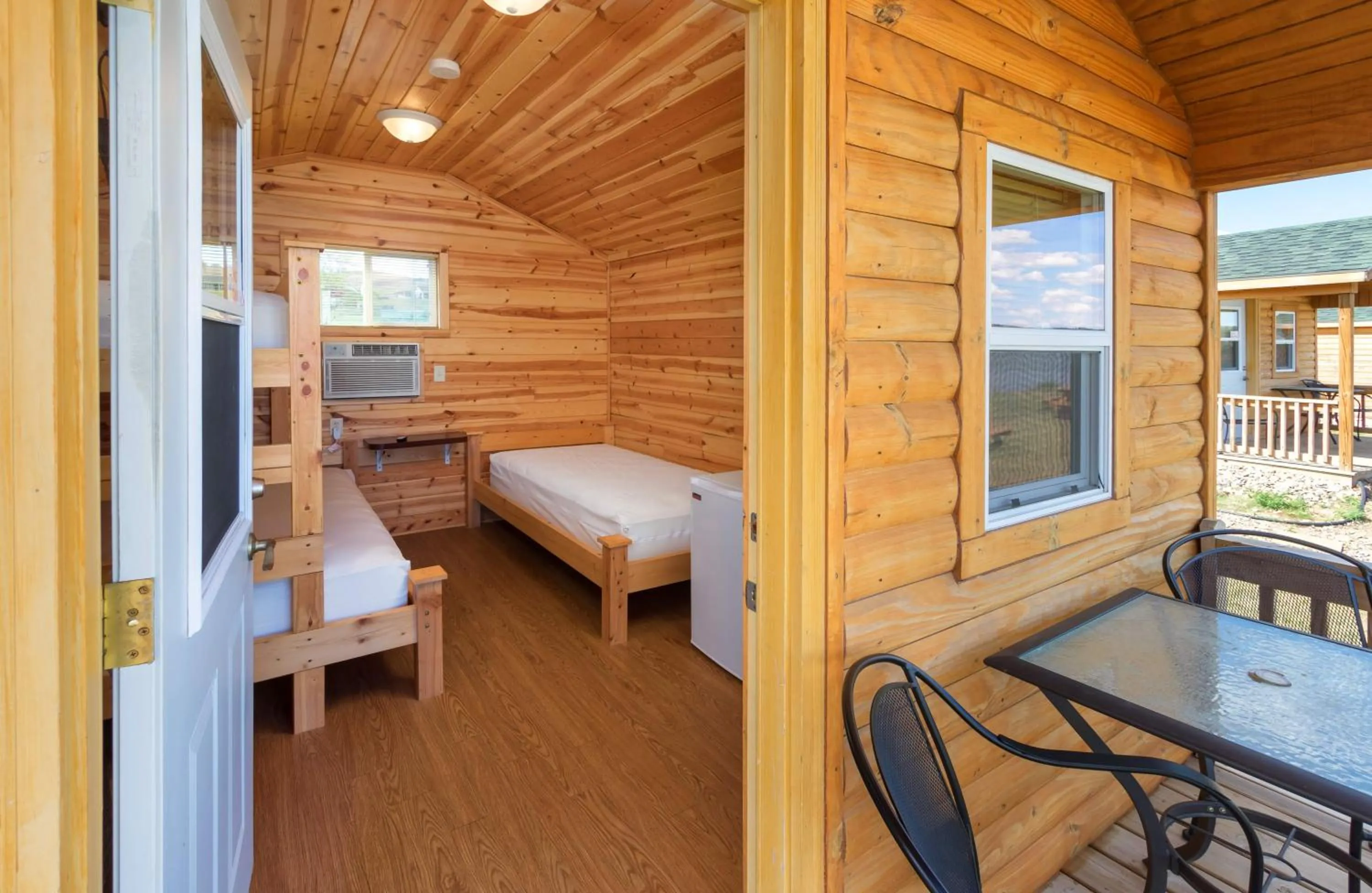 Bed in Cedar Shore Resort