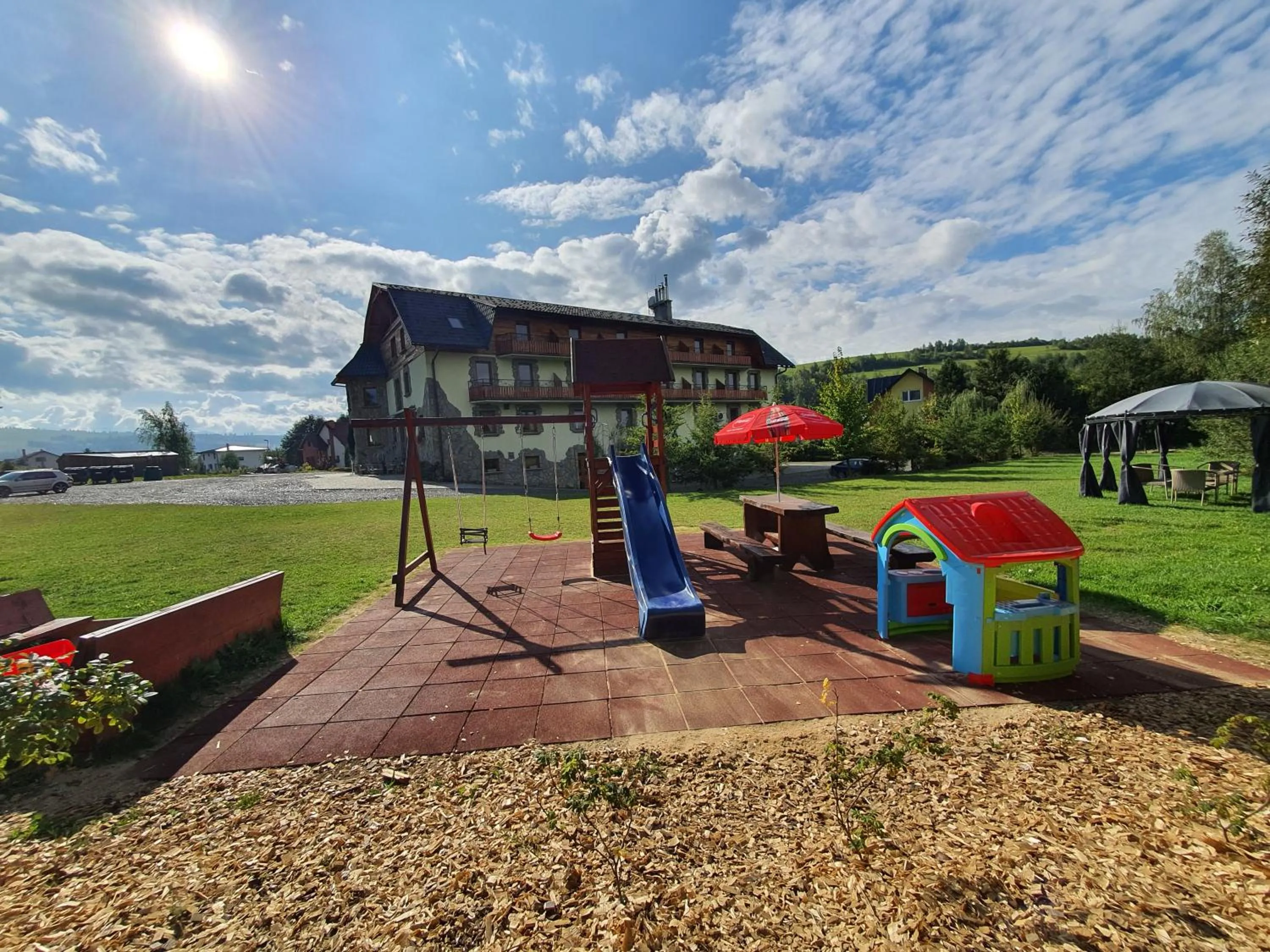 Children play ground in Orava Hotel