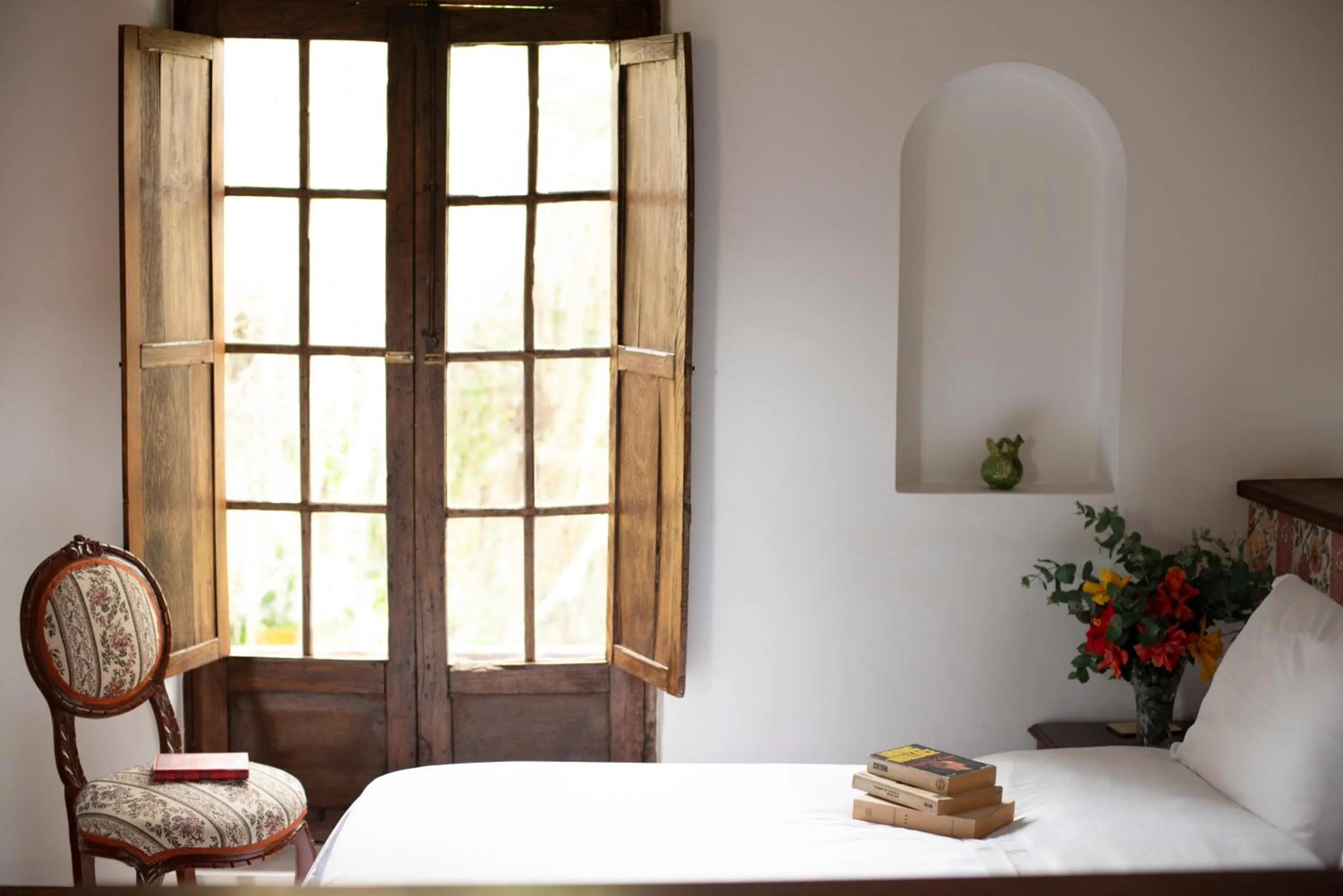 Decorative detail, Bed in Hotel Plazuela de San Agustín - PSA Hotel