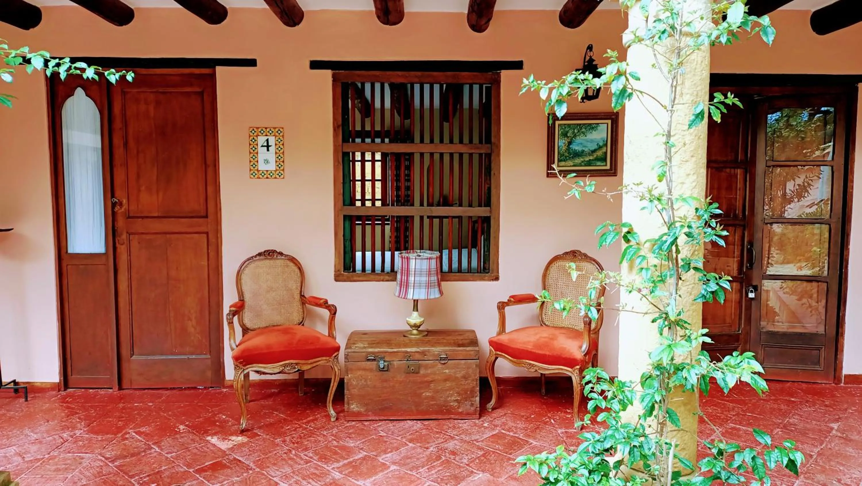 Seating area in Hotel Plazuela de San Agustín - PSA Hotel