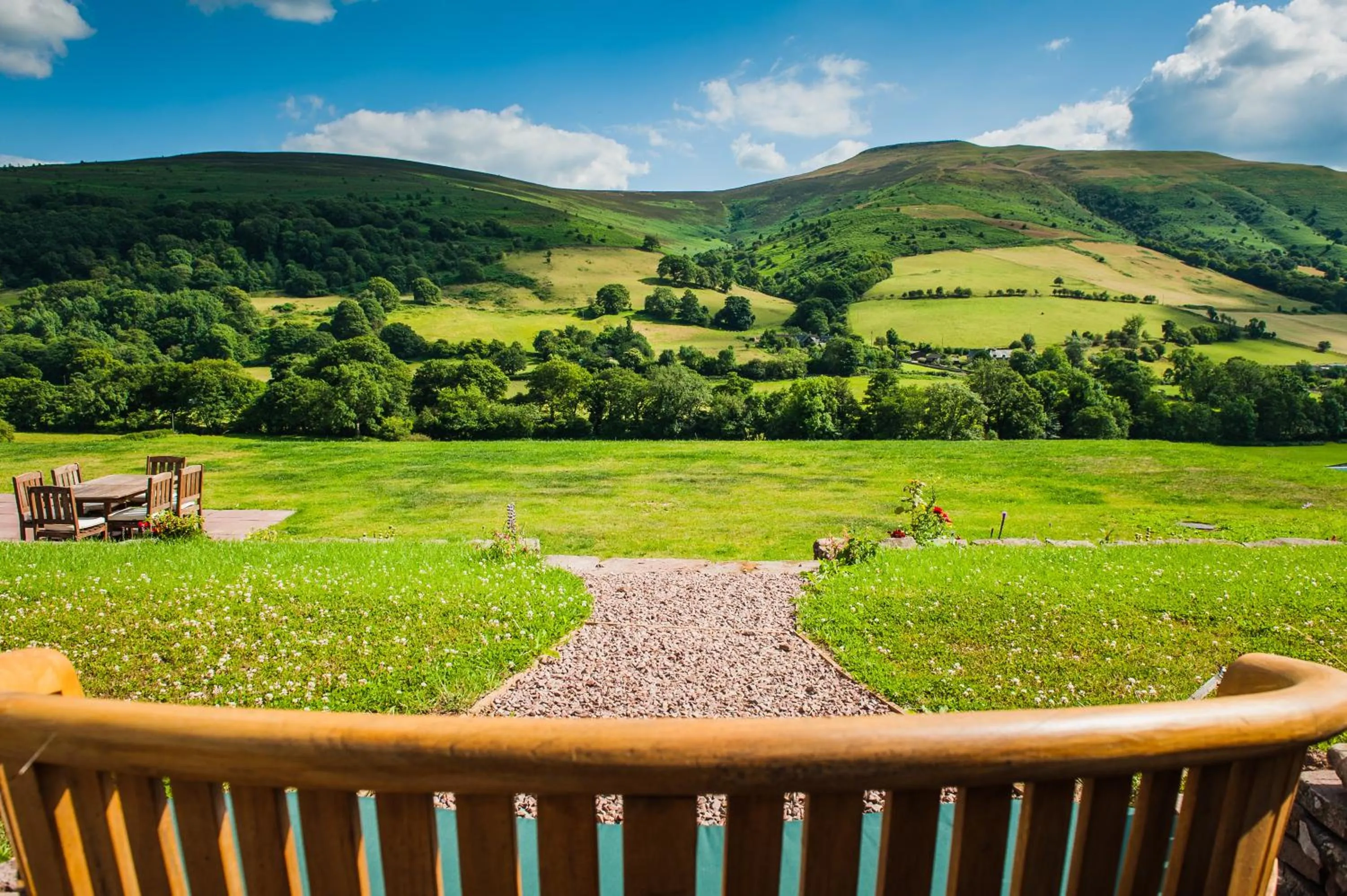 Natural landscape in The Celyn