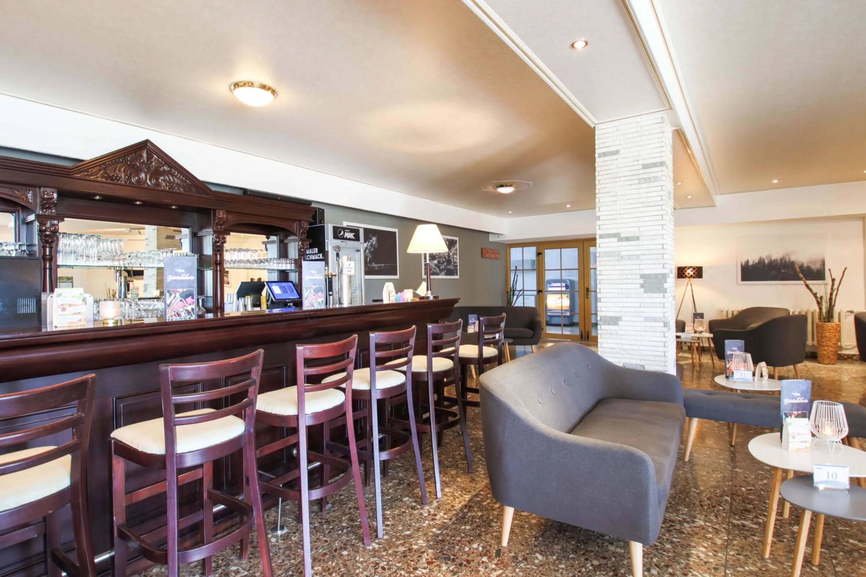Lounge or bar in Panorama Ferien Hotel Harz