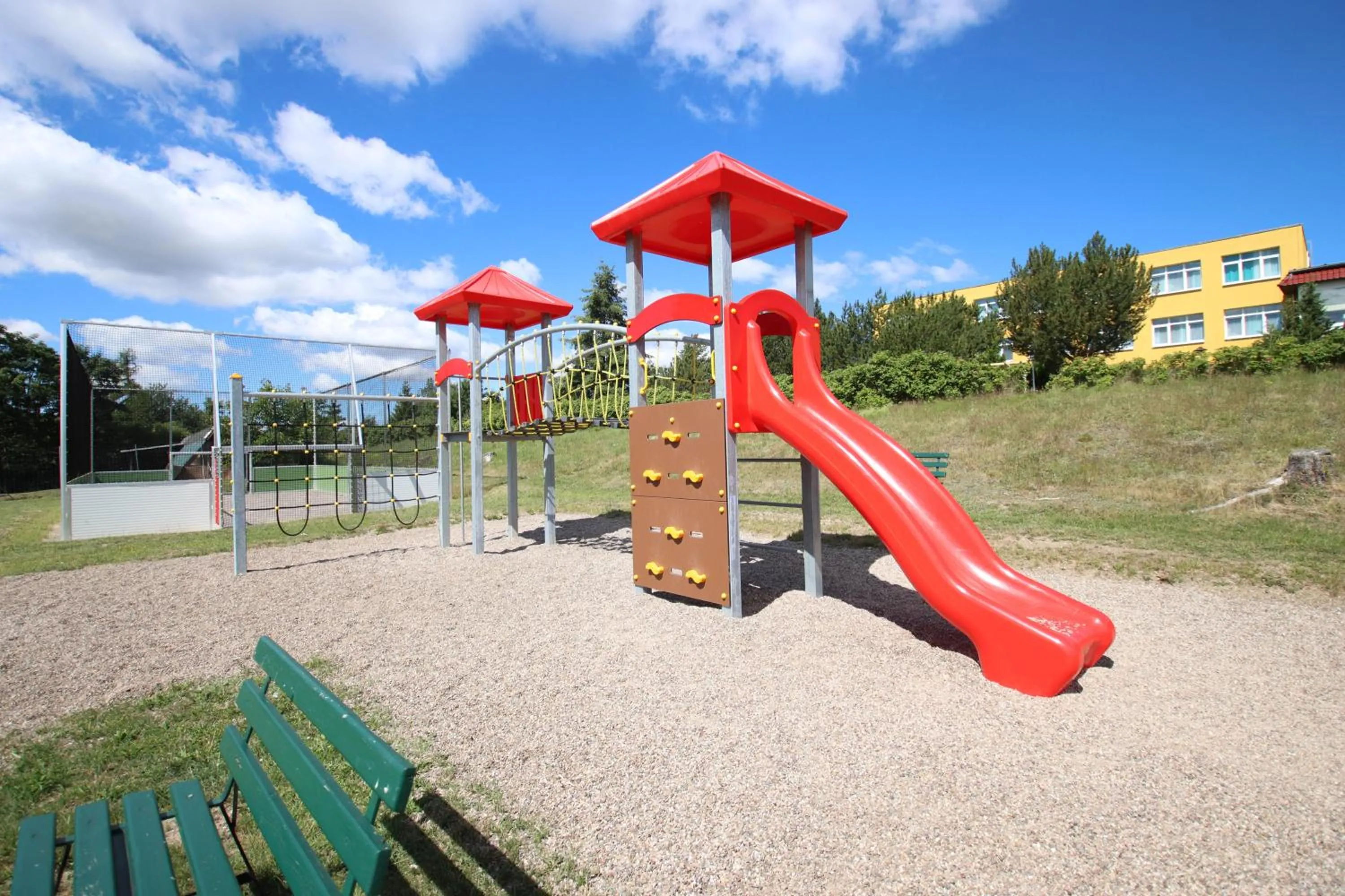 Children play ground in Panorama Ferien Hotel Harz