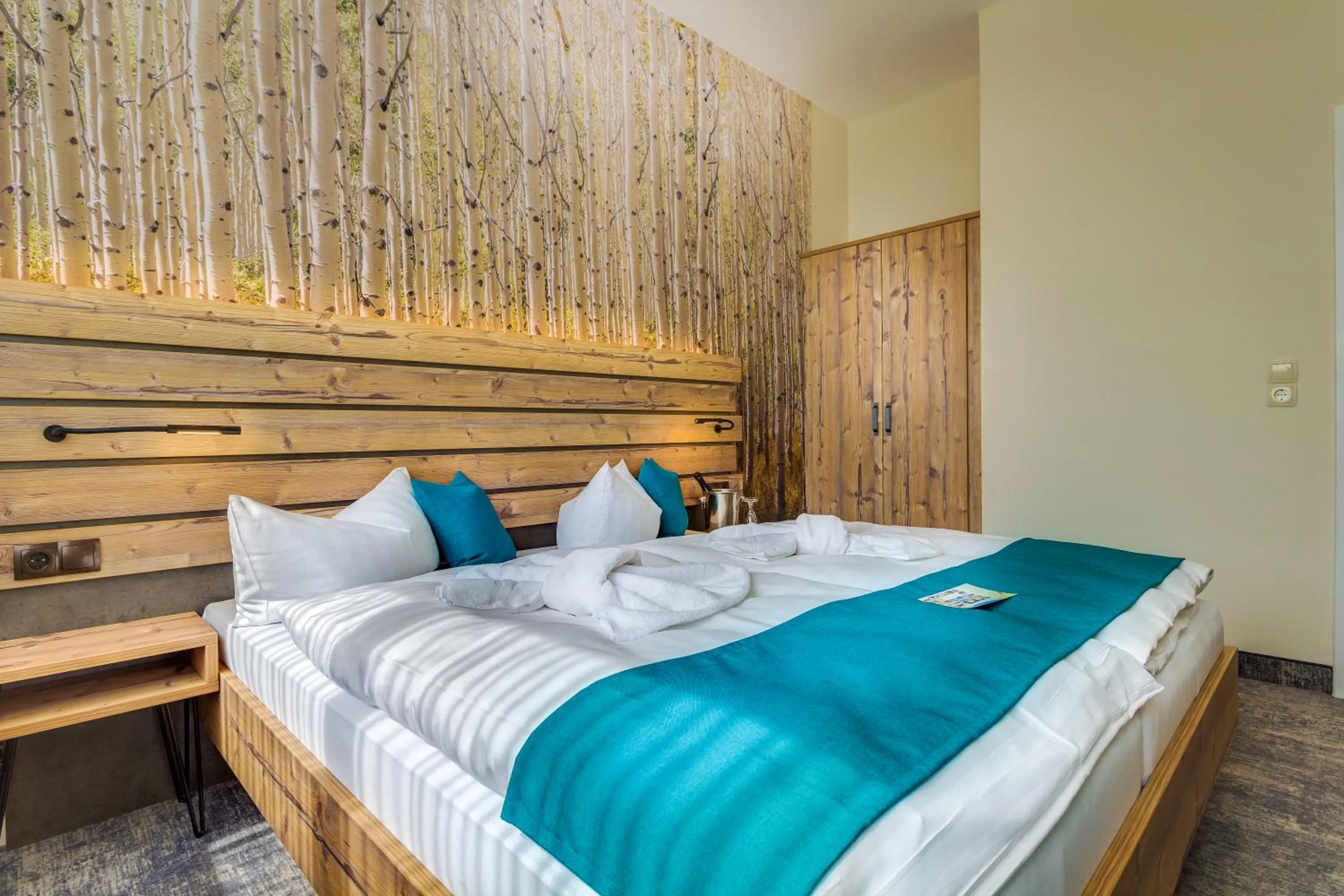 Photo of the whole room, Bed in Panorama Ferien Hotel Harz