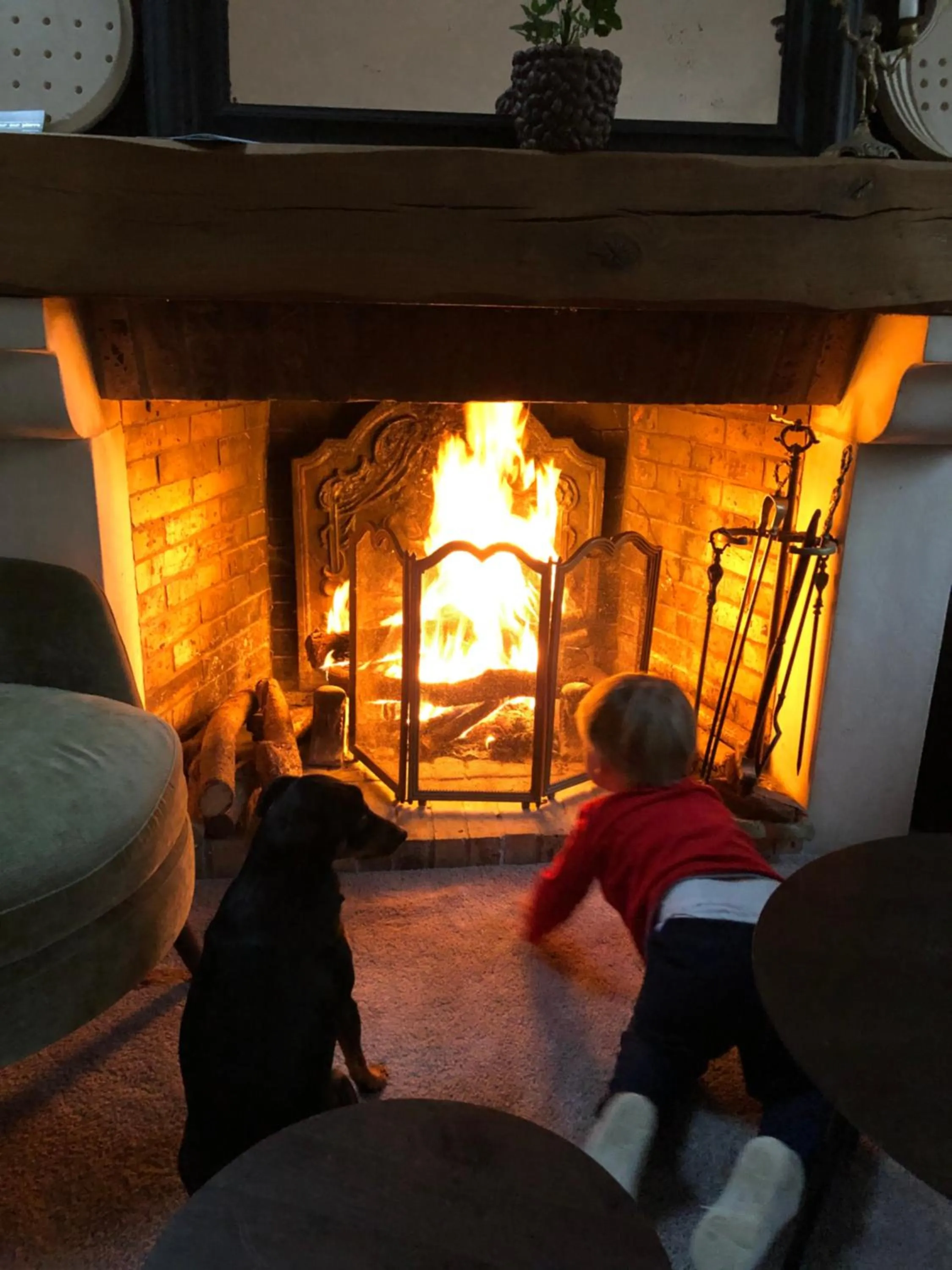 flat iron in Hotel L'Aunette Cottage