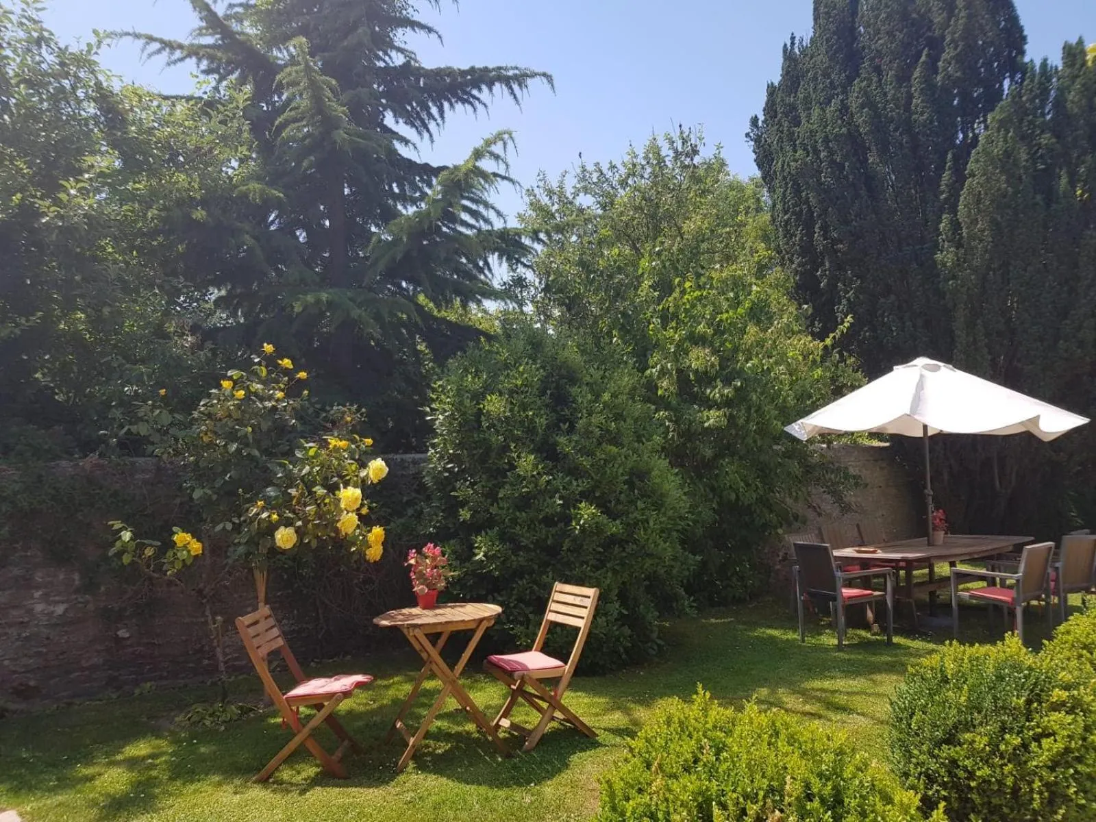 Garden in Hotel L'Aunette Cottage
