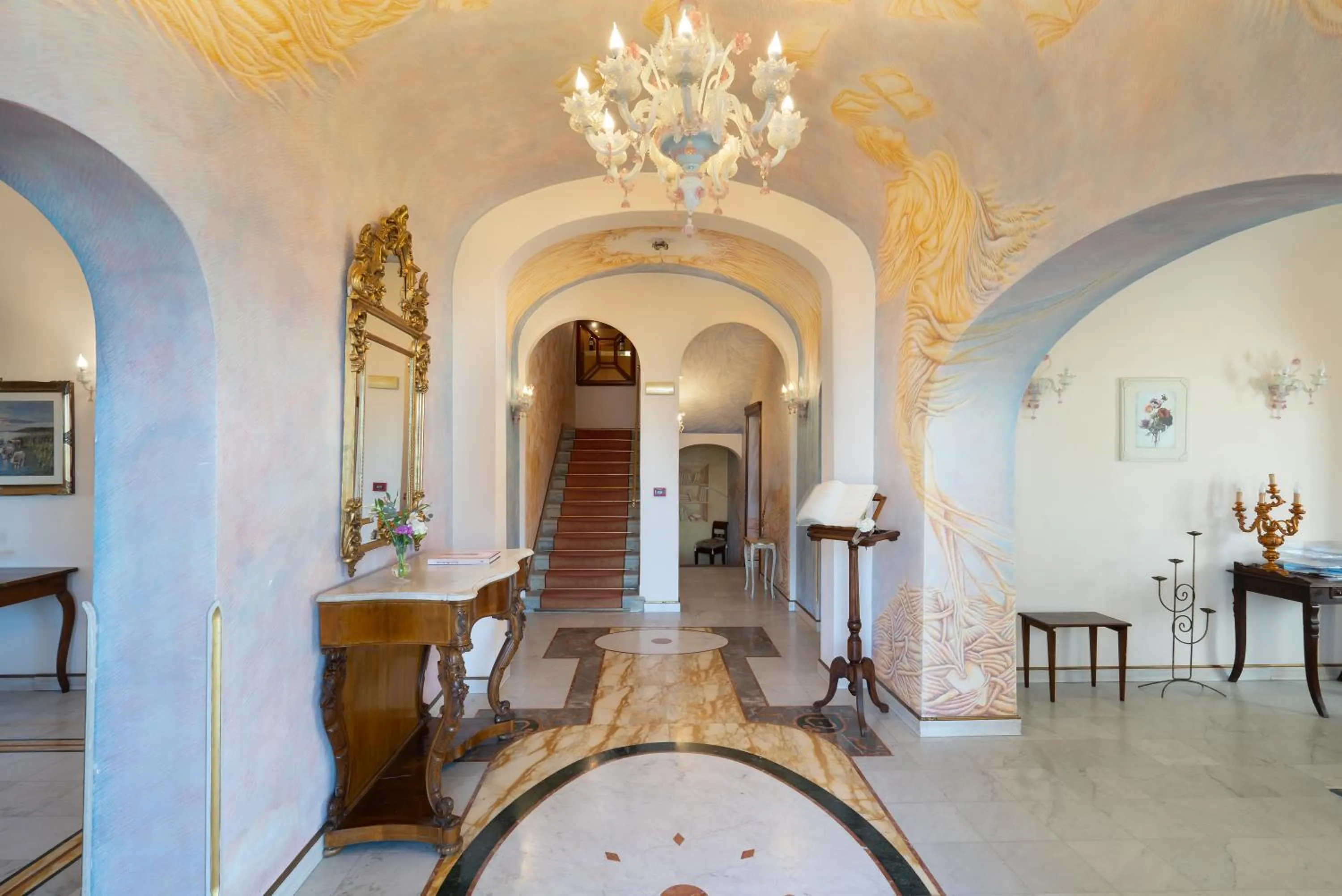 Lobby or reception in Relais Villa Bianca