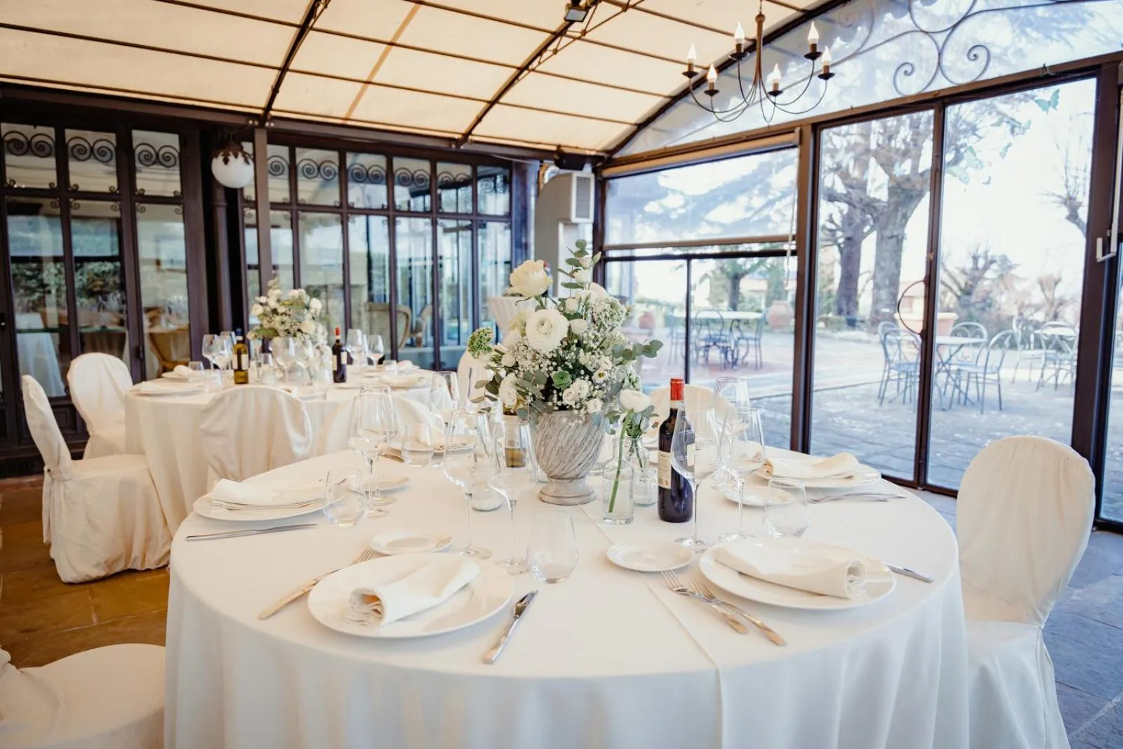 Restaurant/places to eat in Relais Villa Bianca