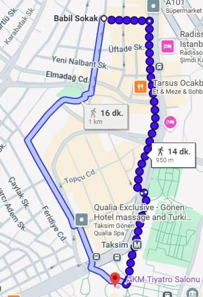 Location in The Fox Hotel