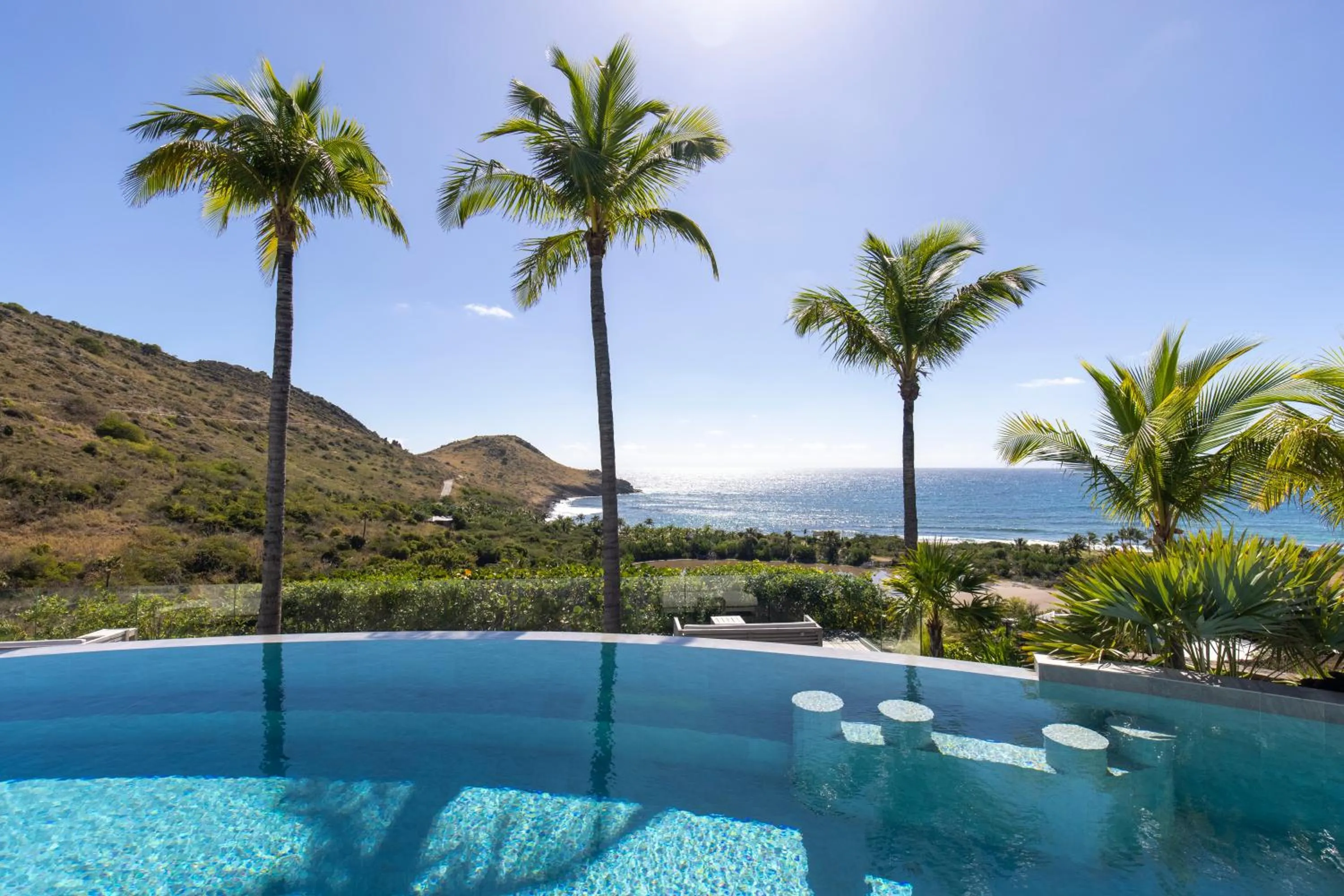 Natural landscape in Le Toiny Hotel & Beach Club