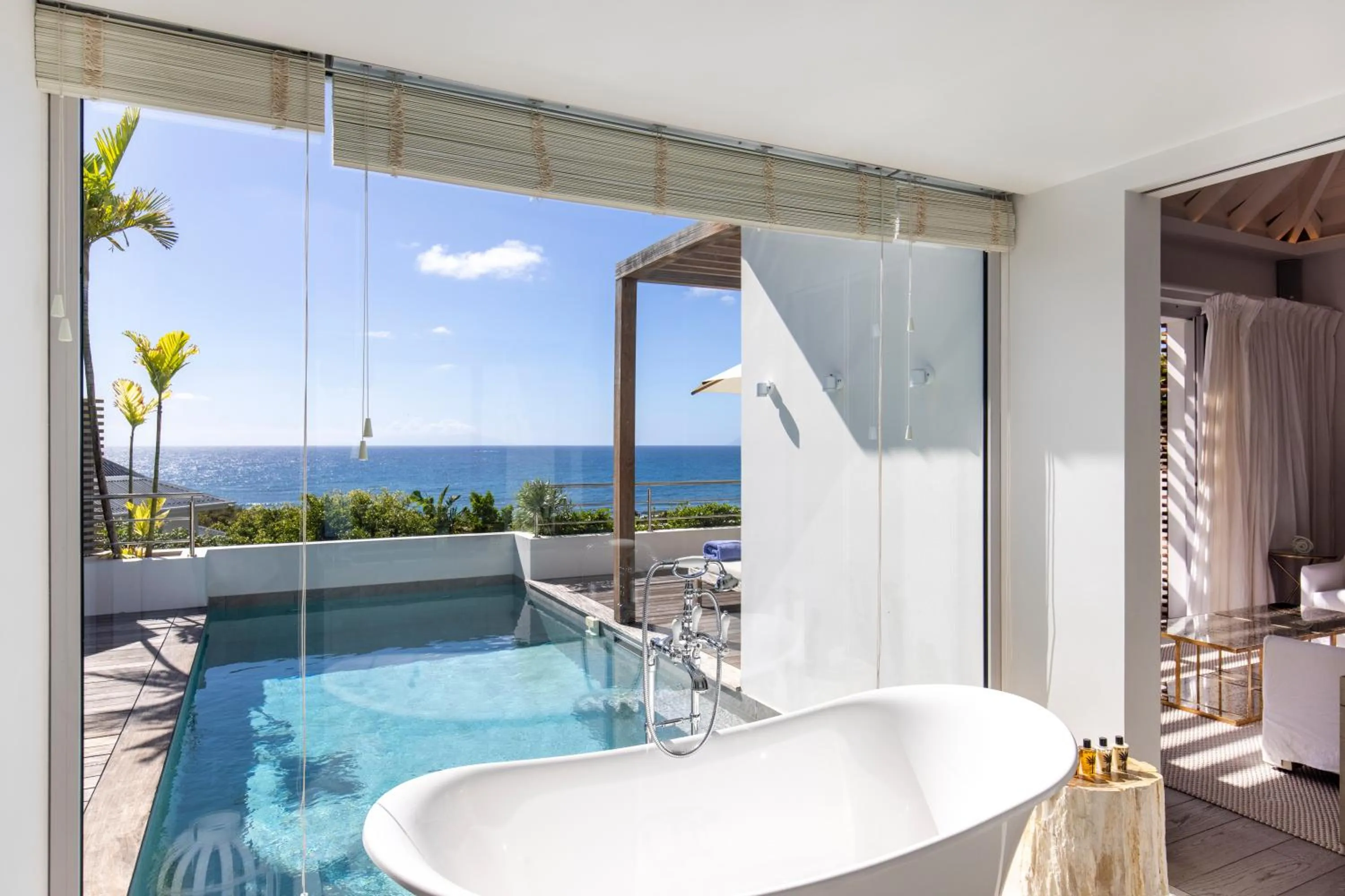 Bedroom in Le Toiny Hotel & Beach Club