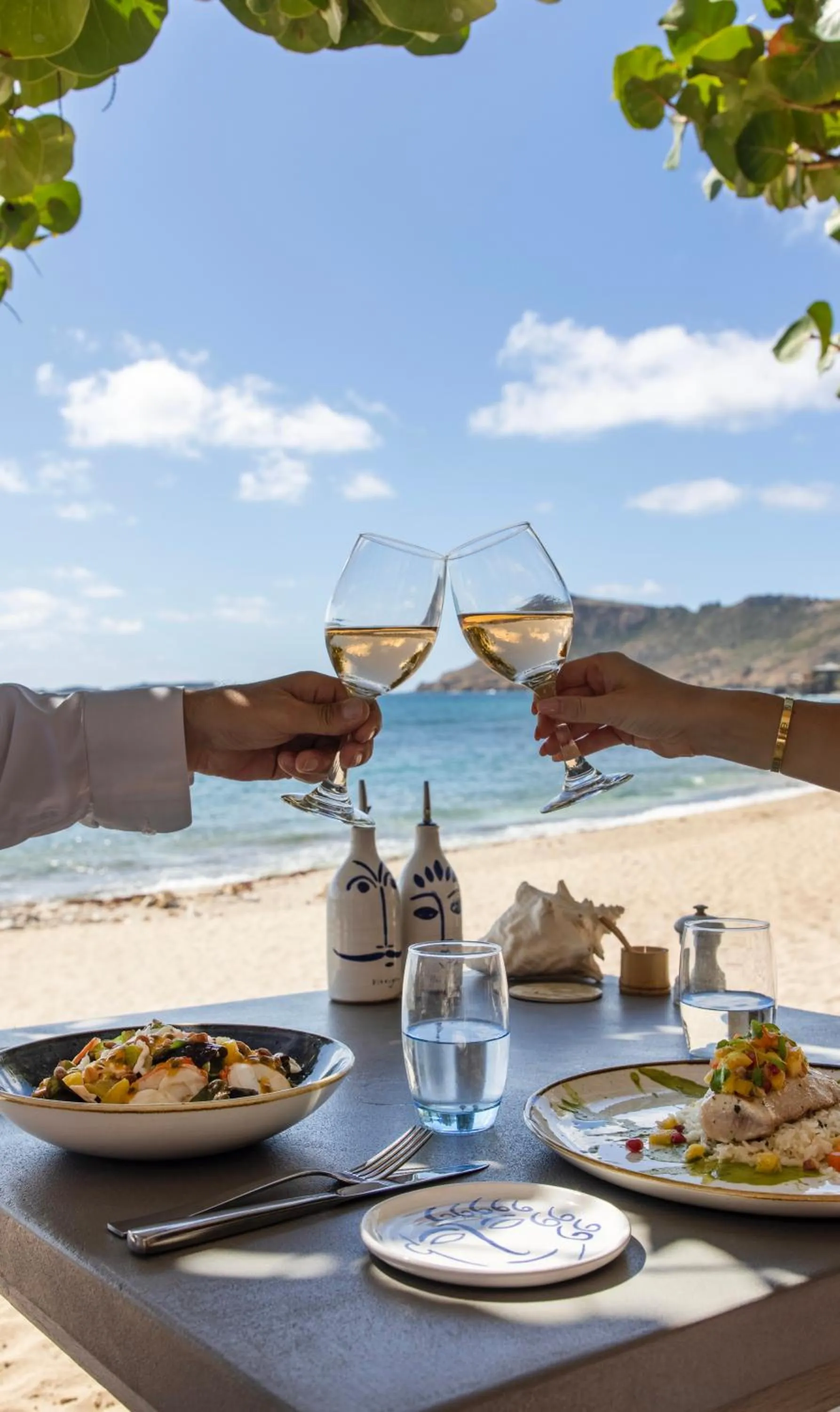 Restaurant/places to eat in Le Toiny Hotel & Beach Club