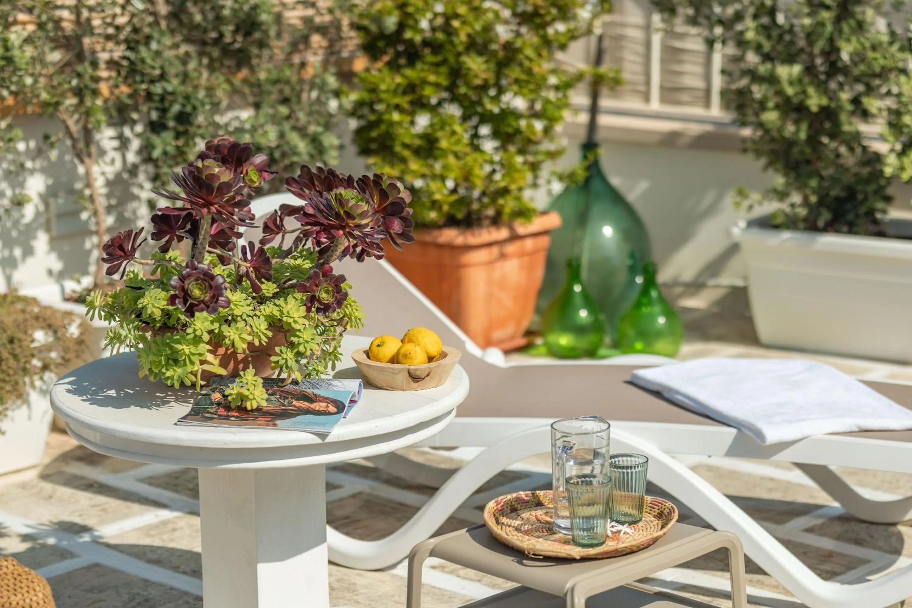 Patio in MandorleOlio