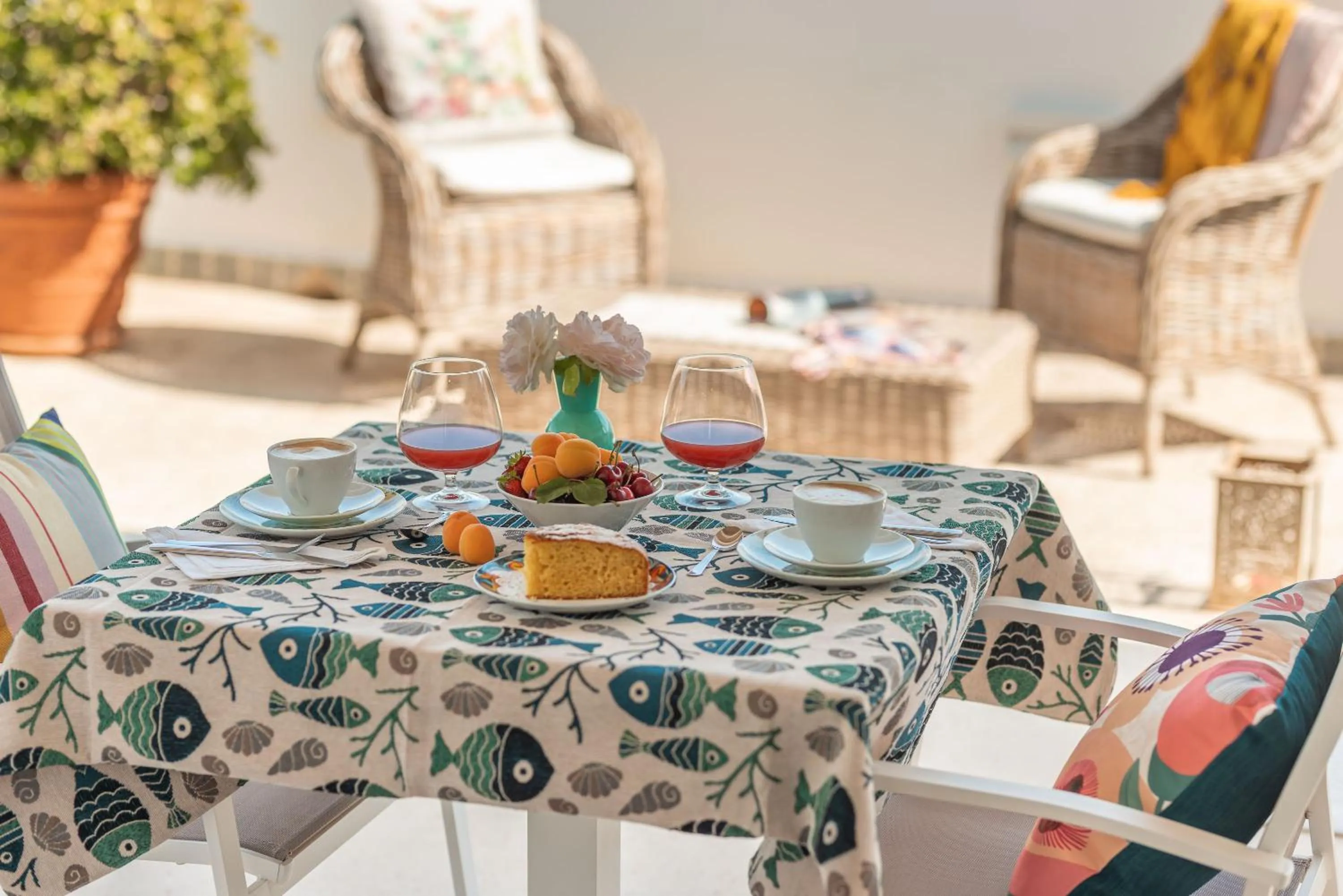 Patio in MandorleOlio