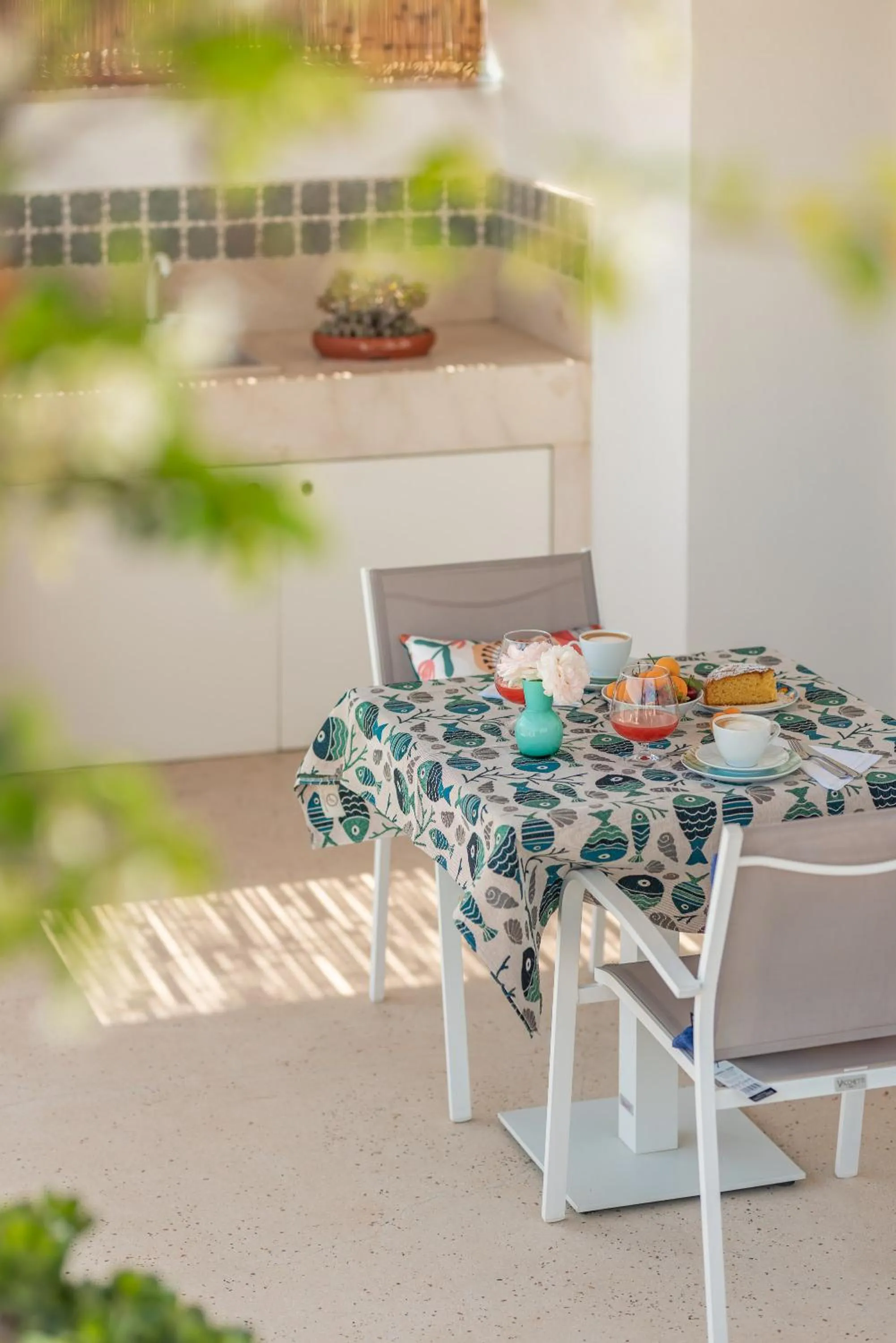 Patio in MandorleOlio