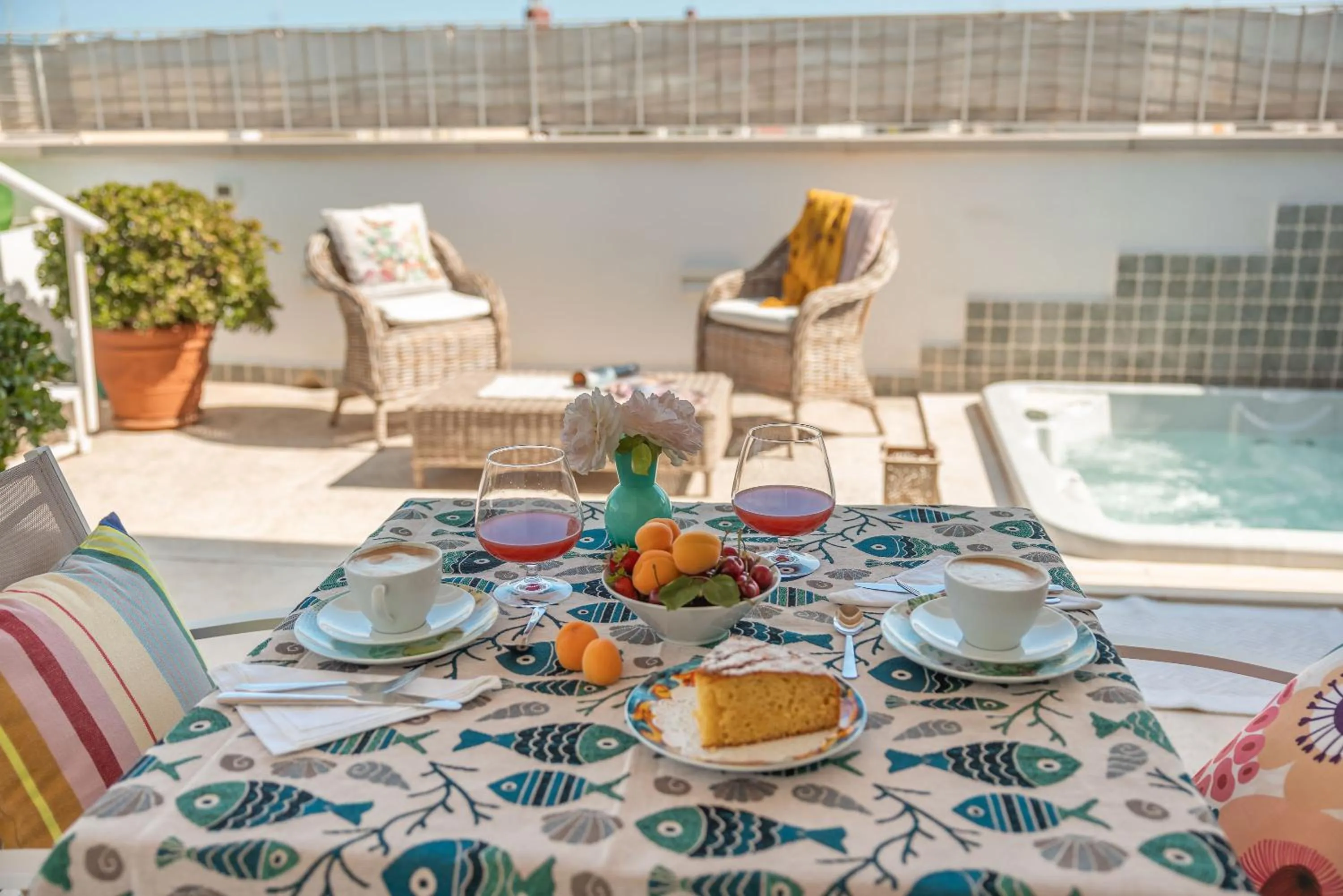 Patio in MandorleOlio