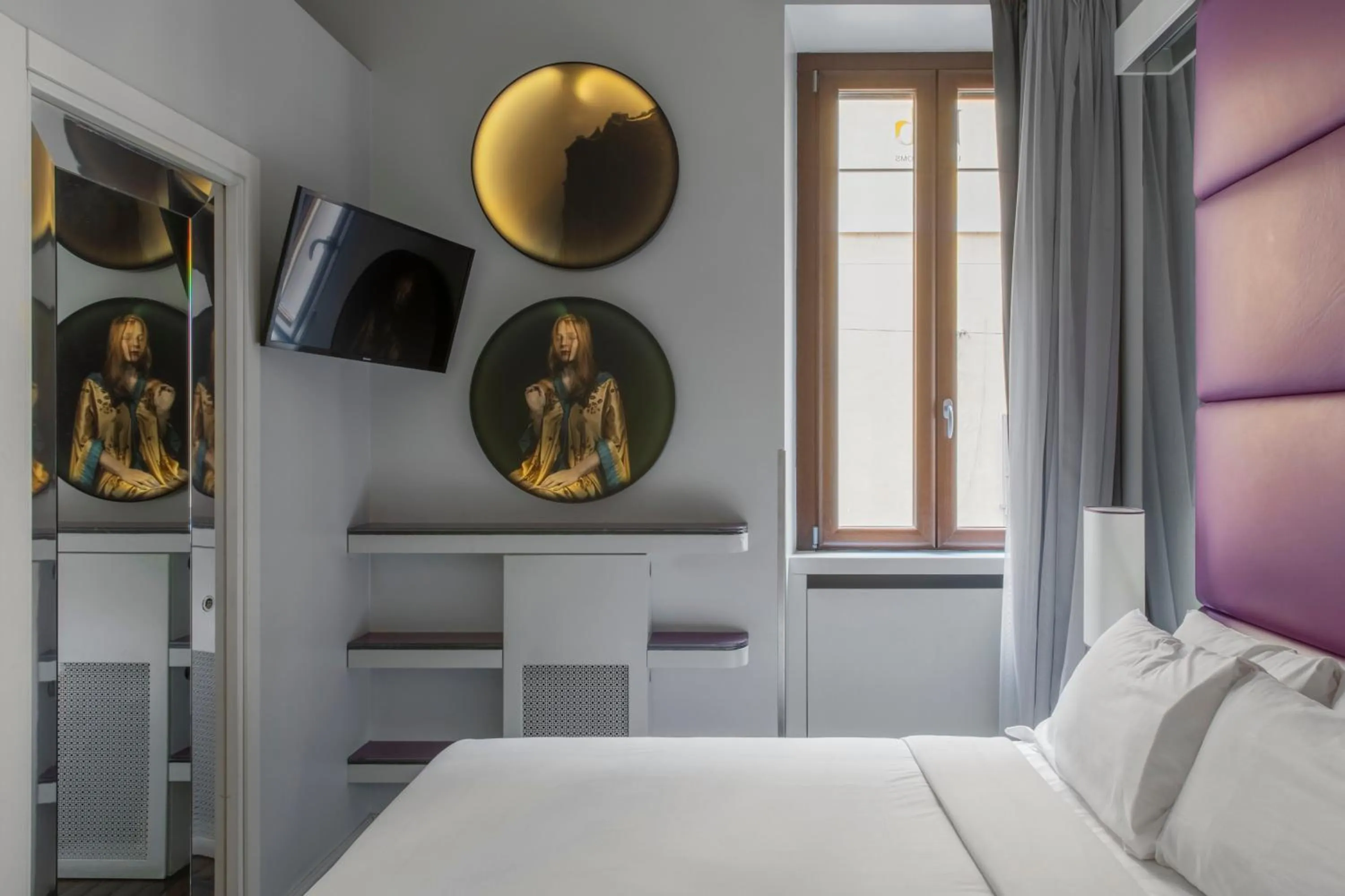 Bed in BDB Rooms Margutta