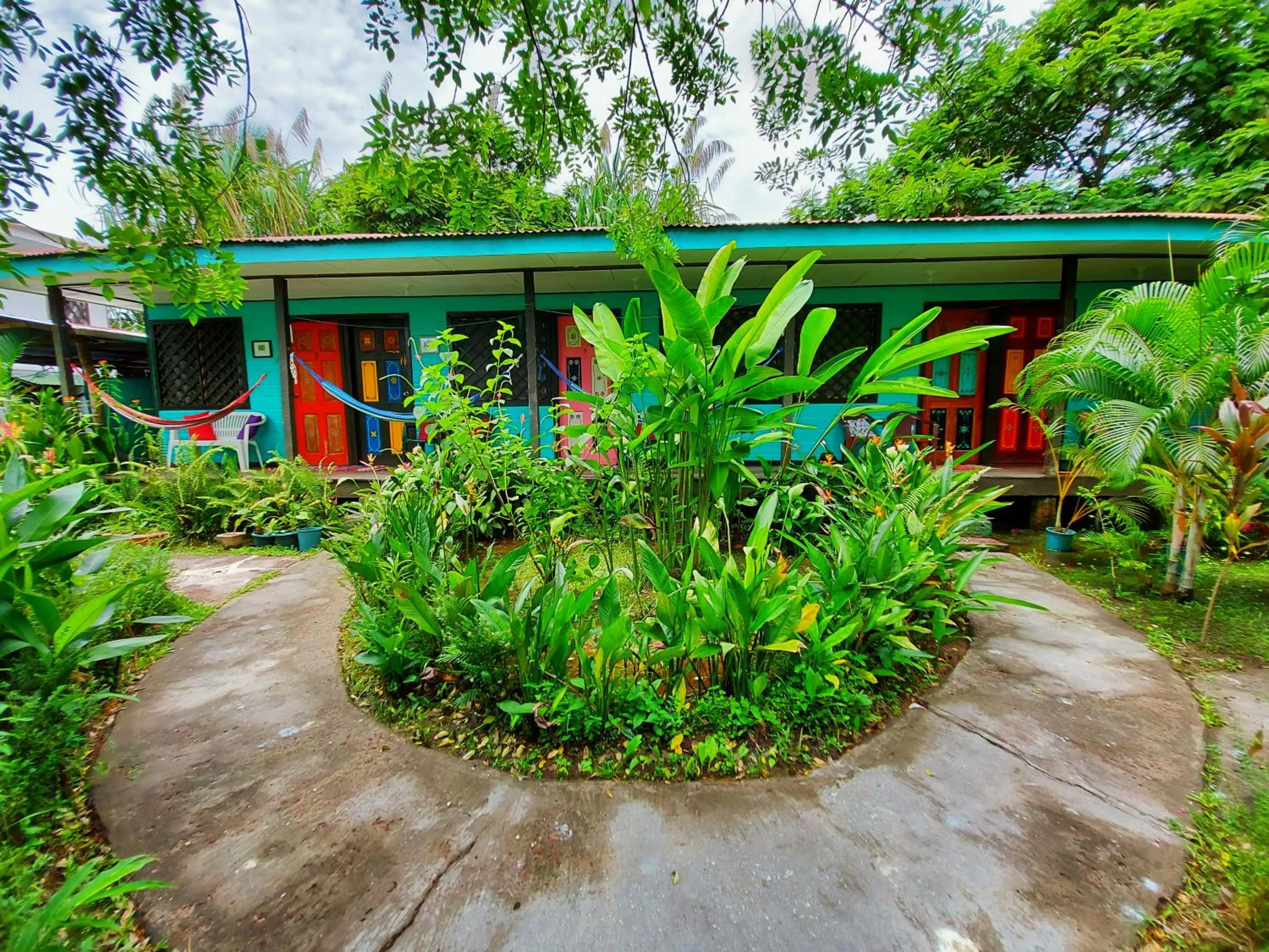 Garden in Cabinas Tortuguero