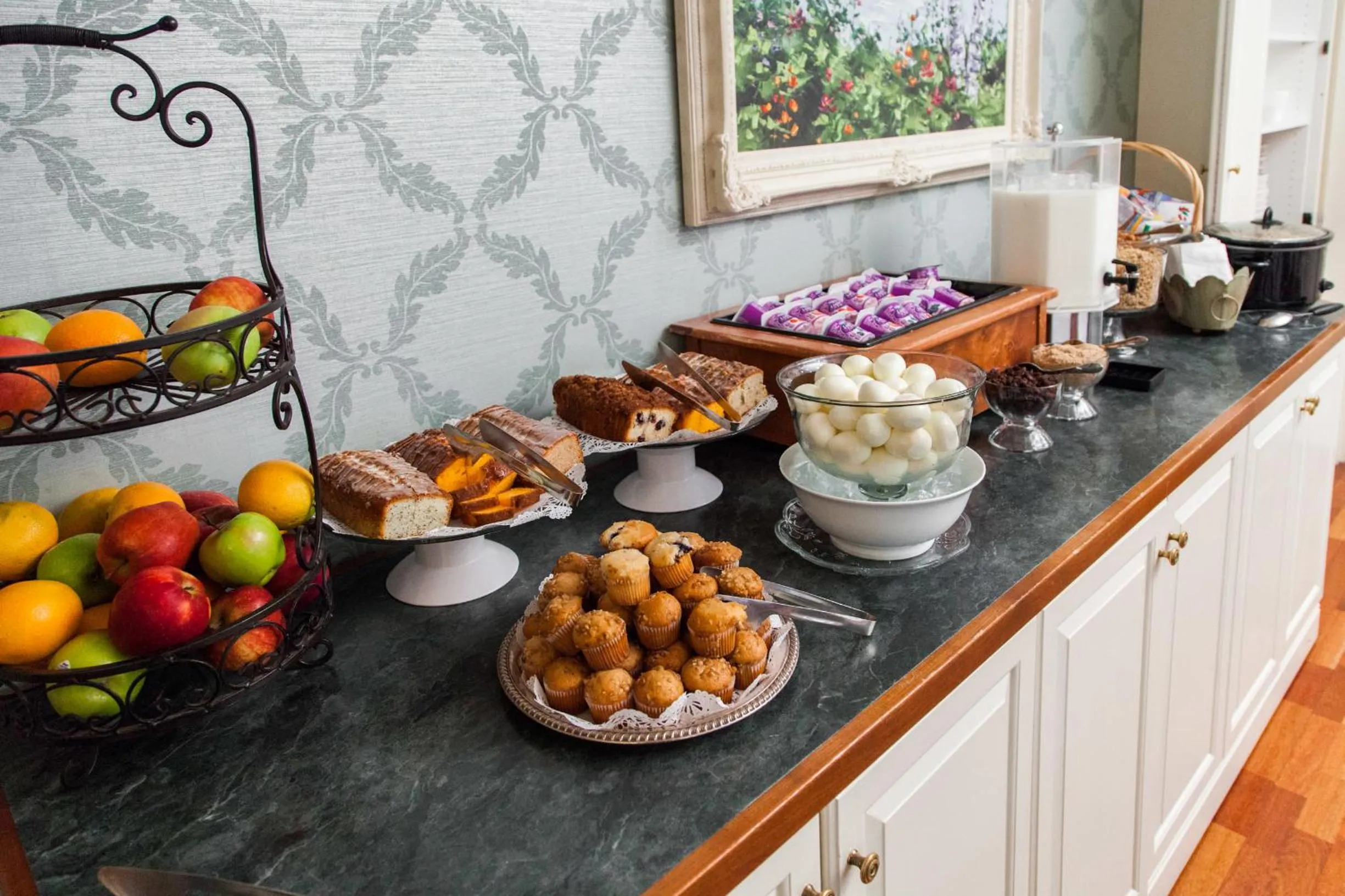 Food close-up in Harbour View Inn