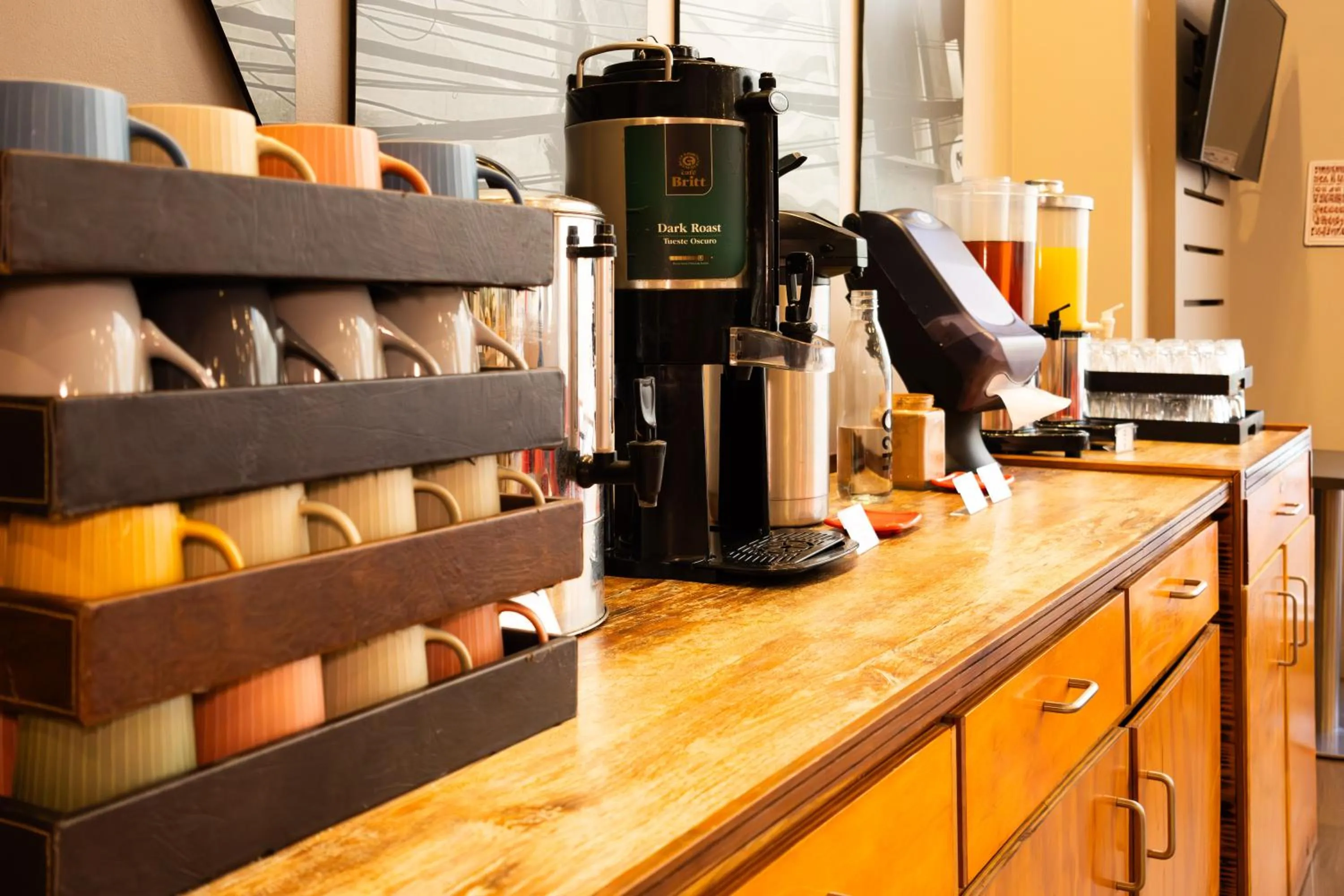 Food and drinks in ibis Valparaiso