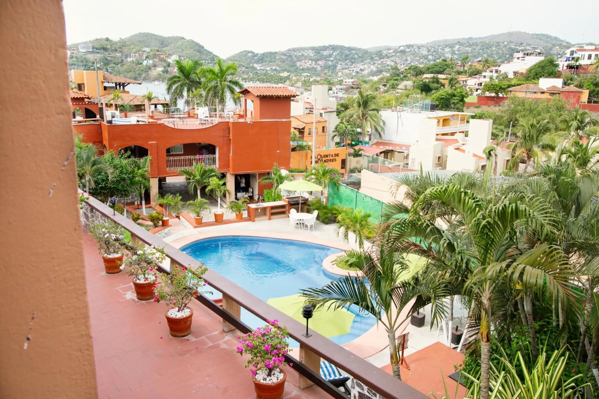 Property building in Hotel Zihua Caracol