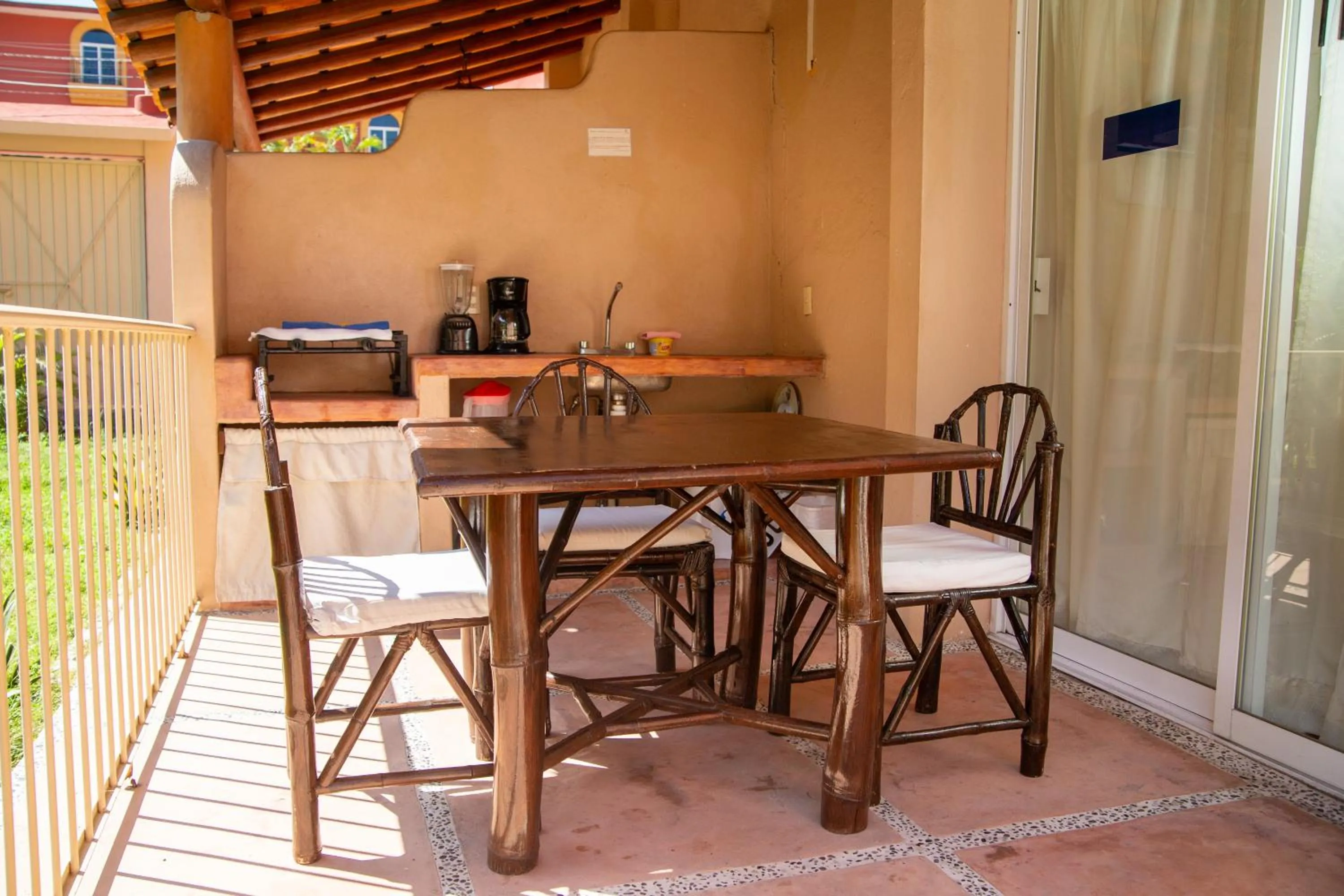 Kitchen or kitchenette in Hotel Zihua Caracol