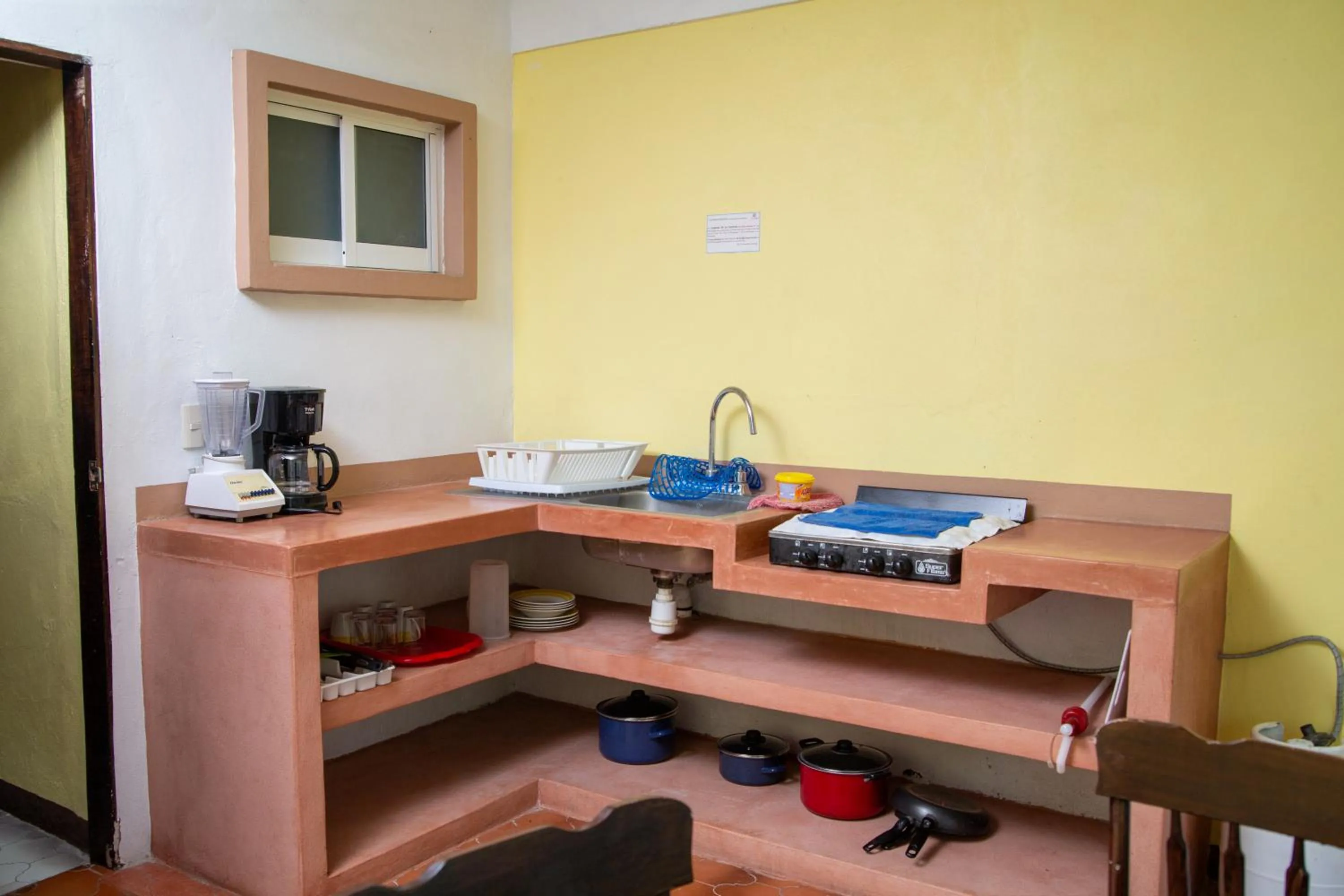 Kitchen or kitchenette in Hotel Zihua Caracol