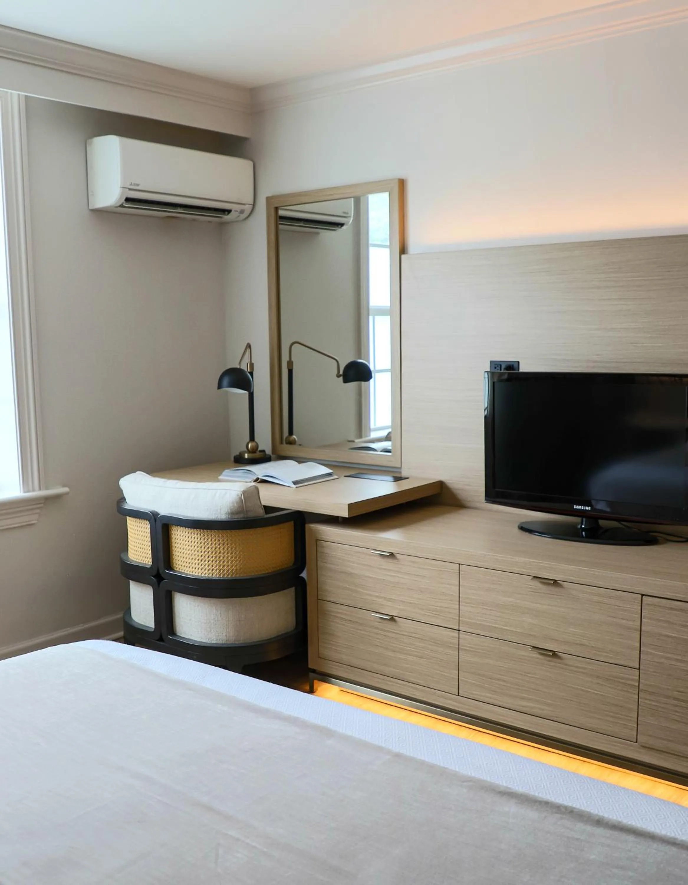 Bed in Riverside Hotel