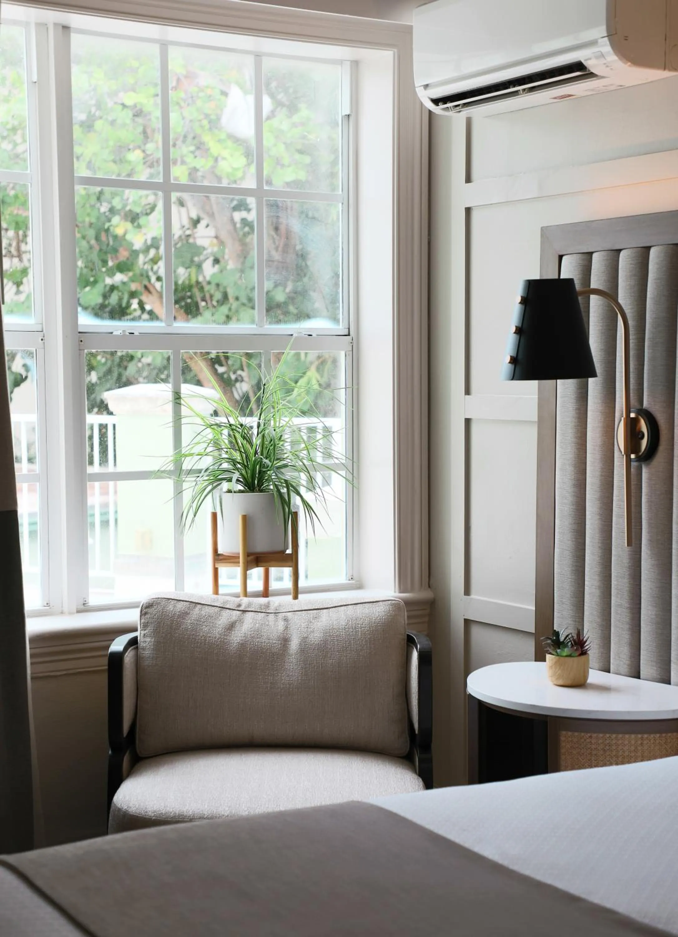 Bed in Riverside Hotel