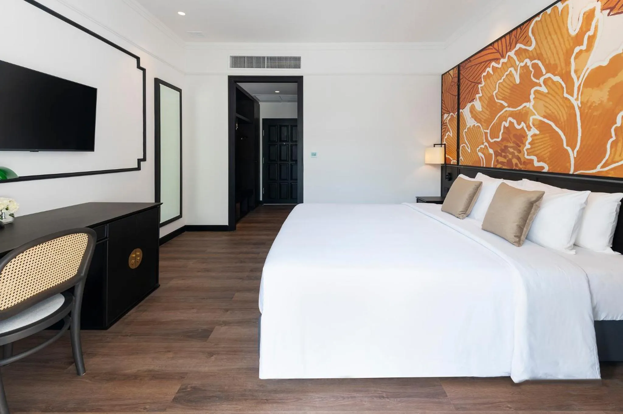 Bed in Indochina Hotel