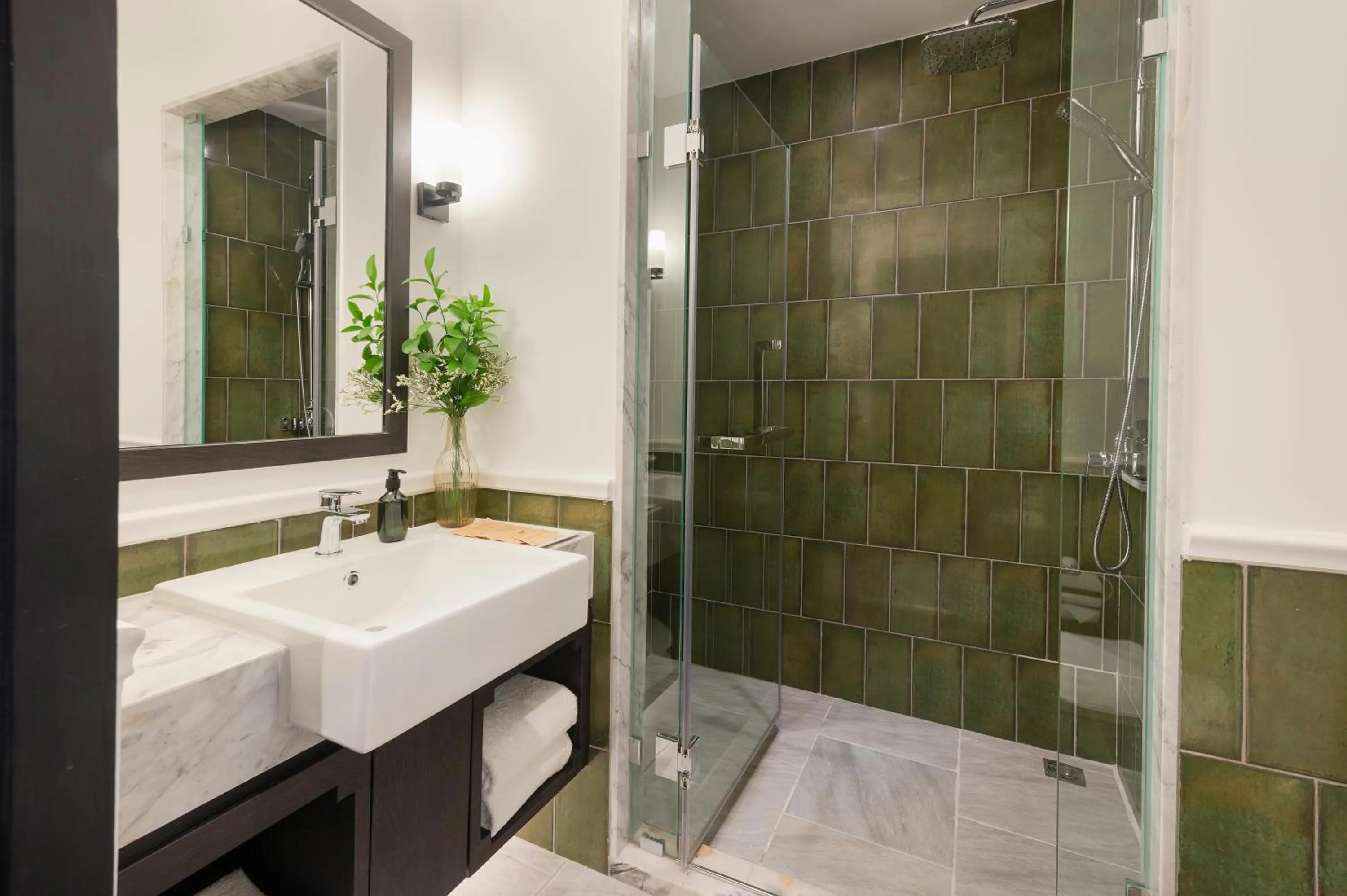 Bathroom in Indochina Hotel